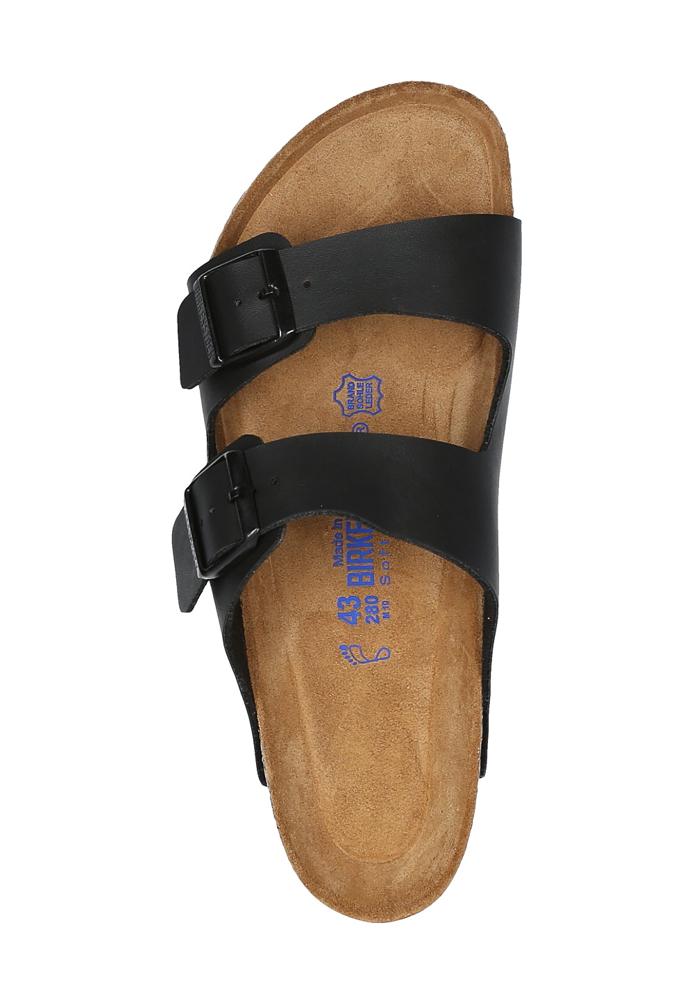 Sandalia Birkenstock Hombre Negro Arizona
