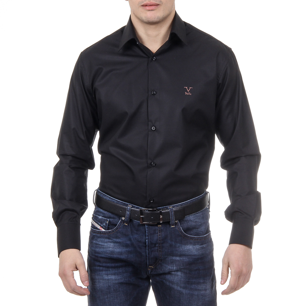 Camisa de cuello clásico para hombre V 1969 Italia 377 VAR. 541