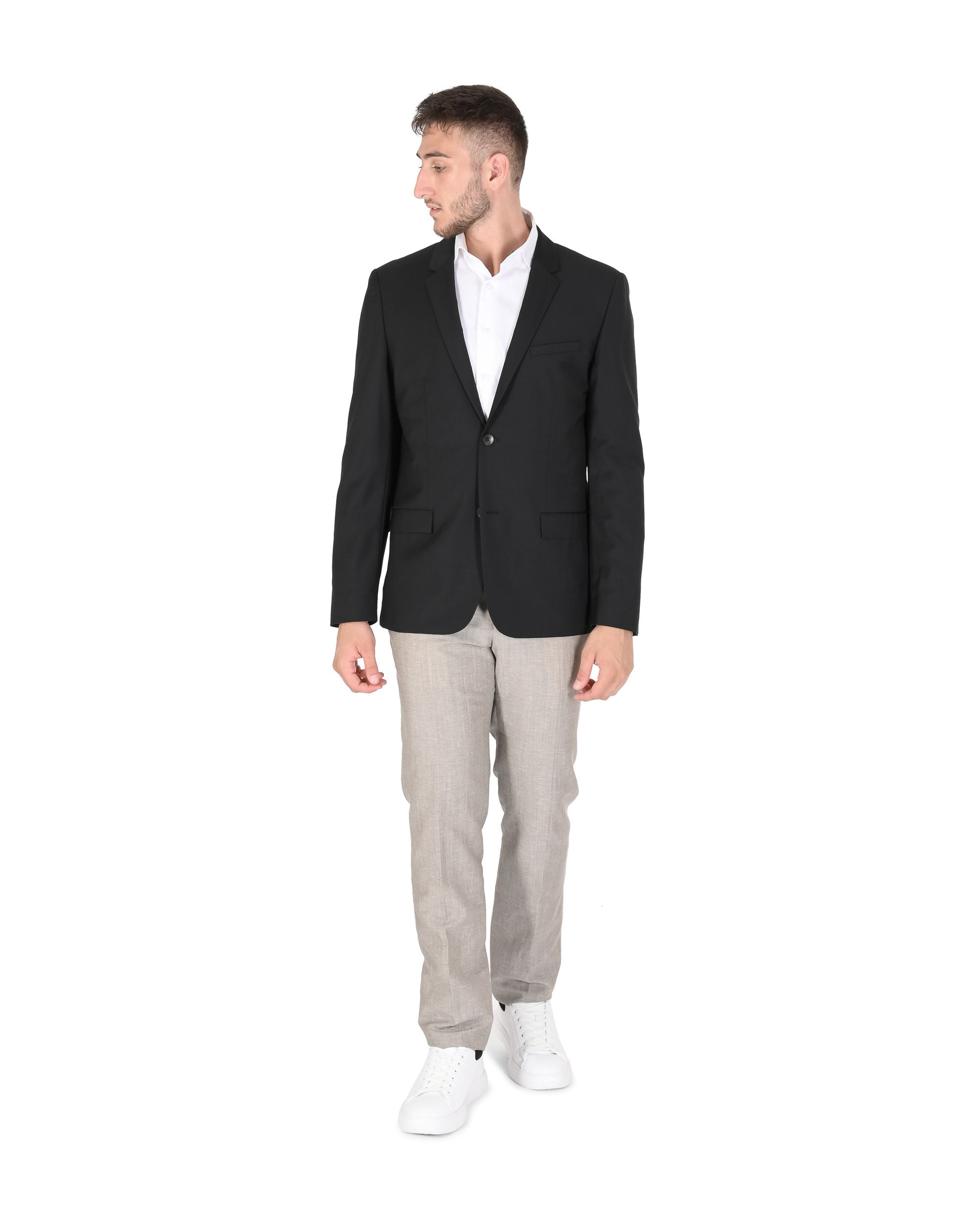 Calvin Klein Mens Blazer Black K1EK101171013