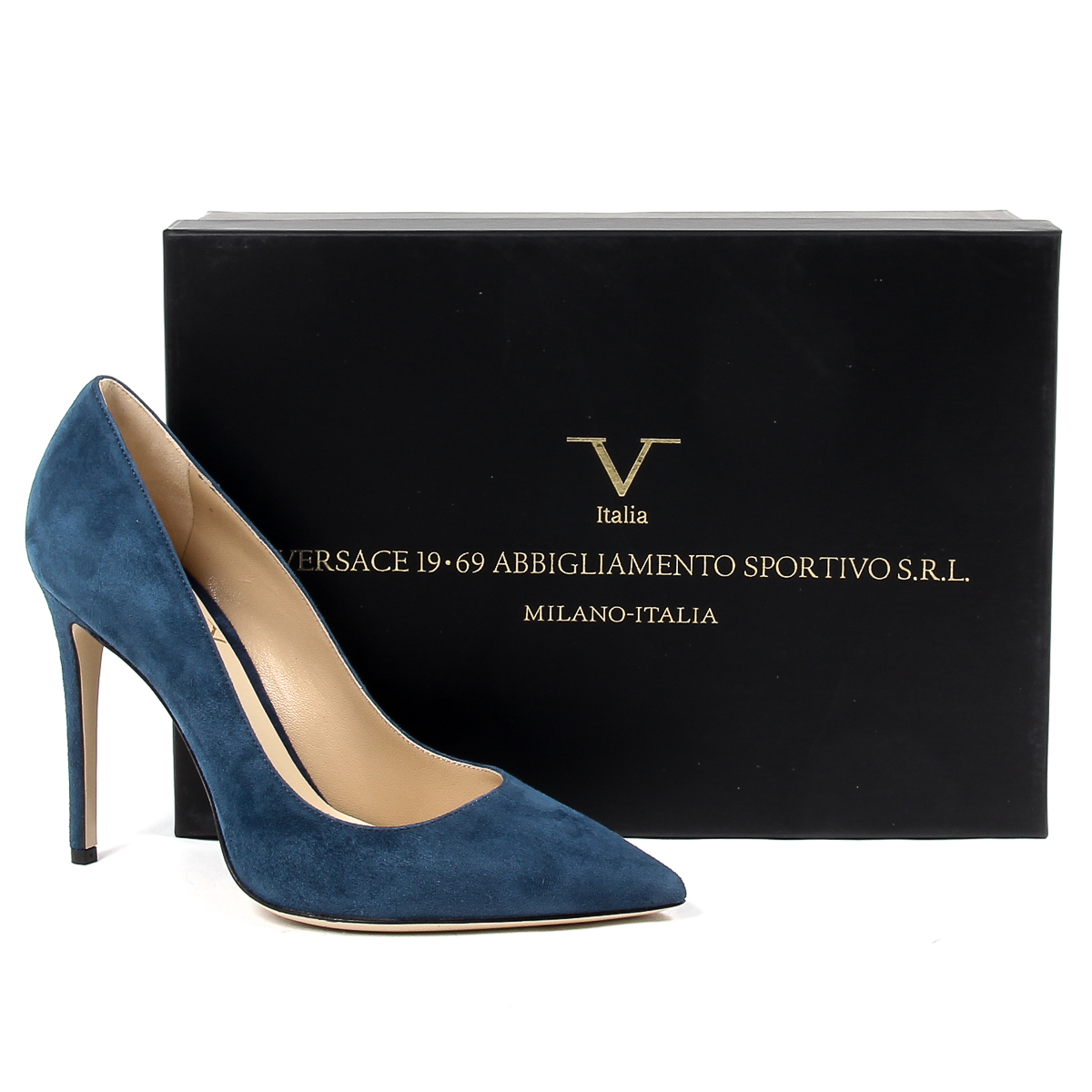 V 1969 Italia Womens Pump Blue ESTER