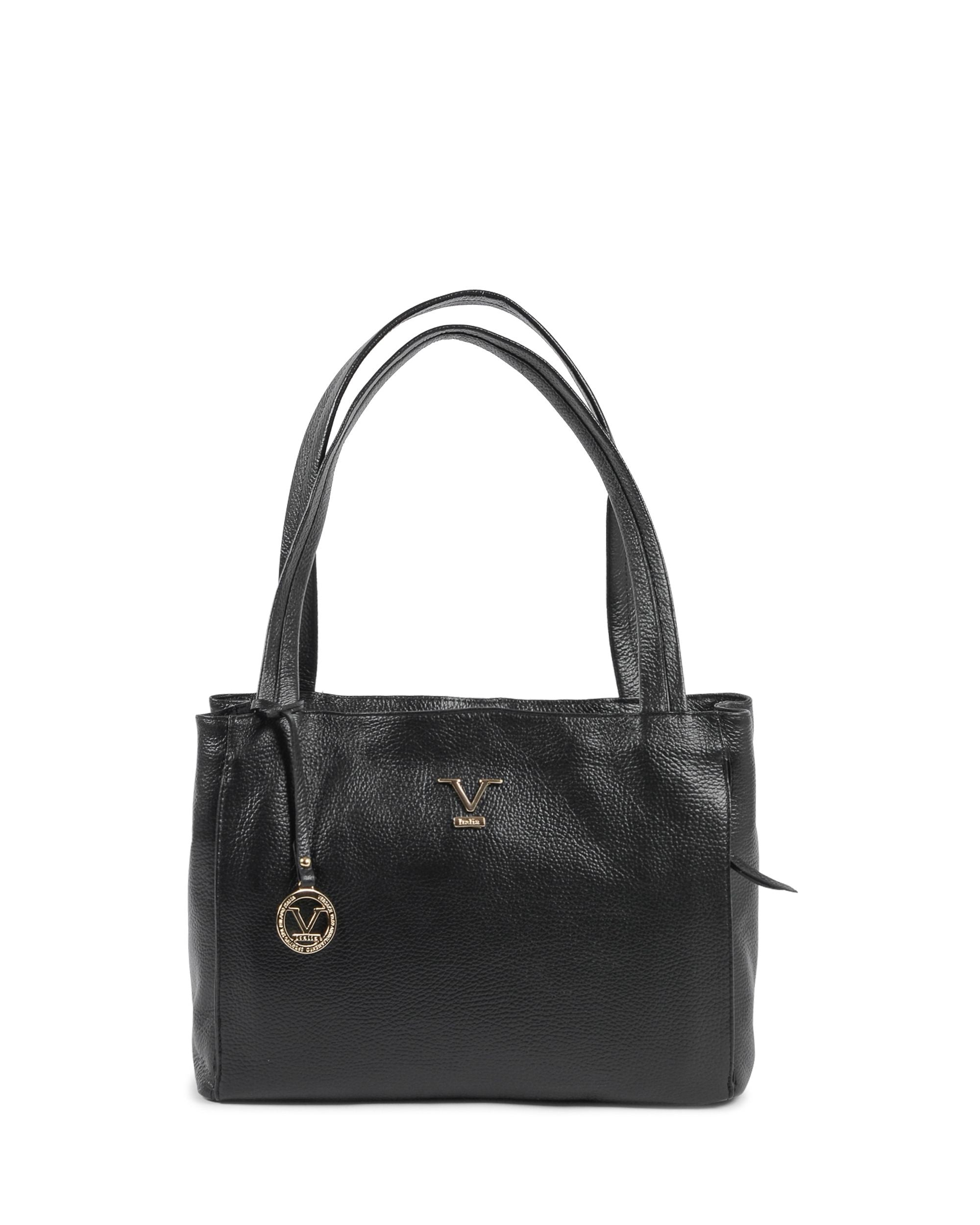 Bolso de mano para mujer V Italia negro VE0792 NERO