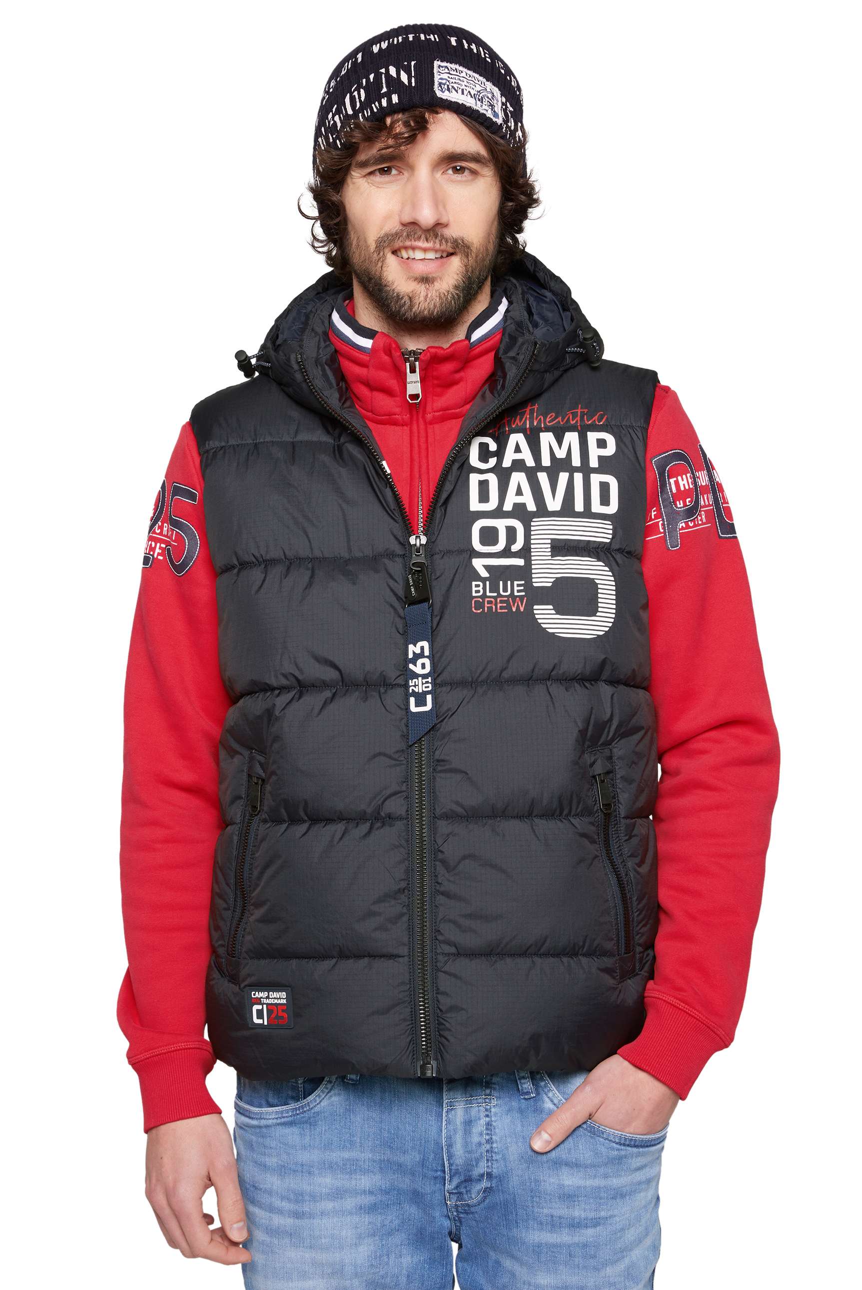 Chaleco Camp David para hombre