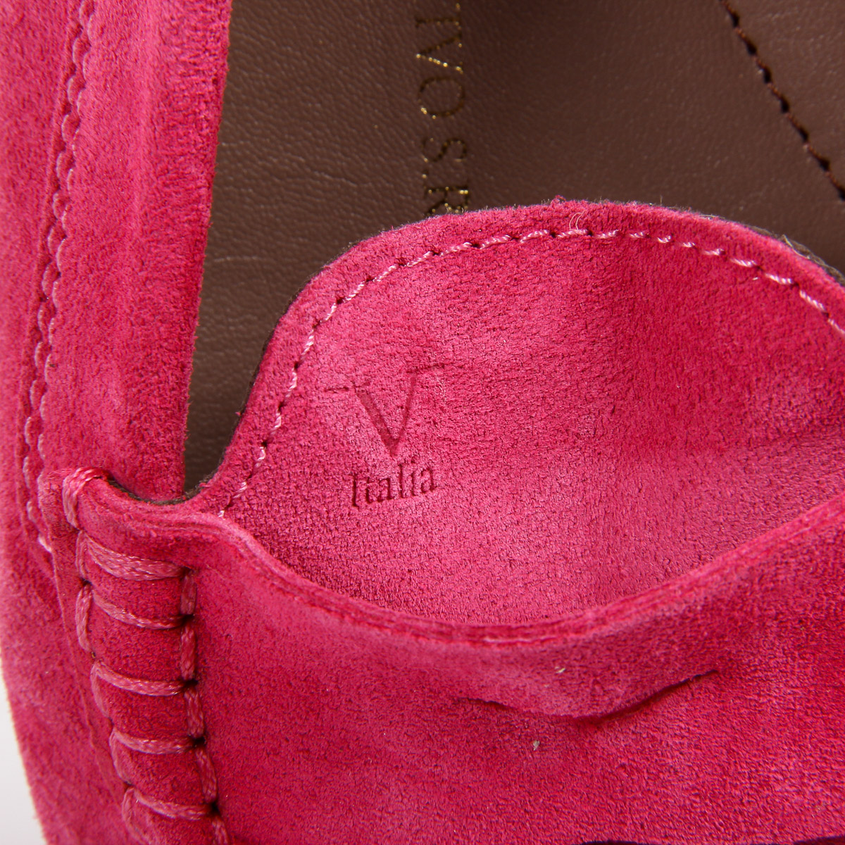 Mocasines V 1969 Italia para mujer color fucsia AMALFI