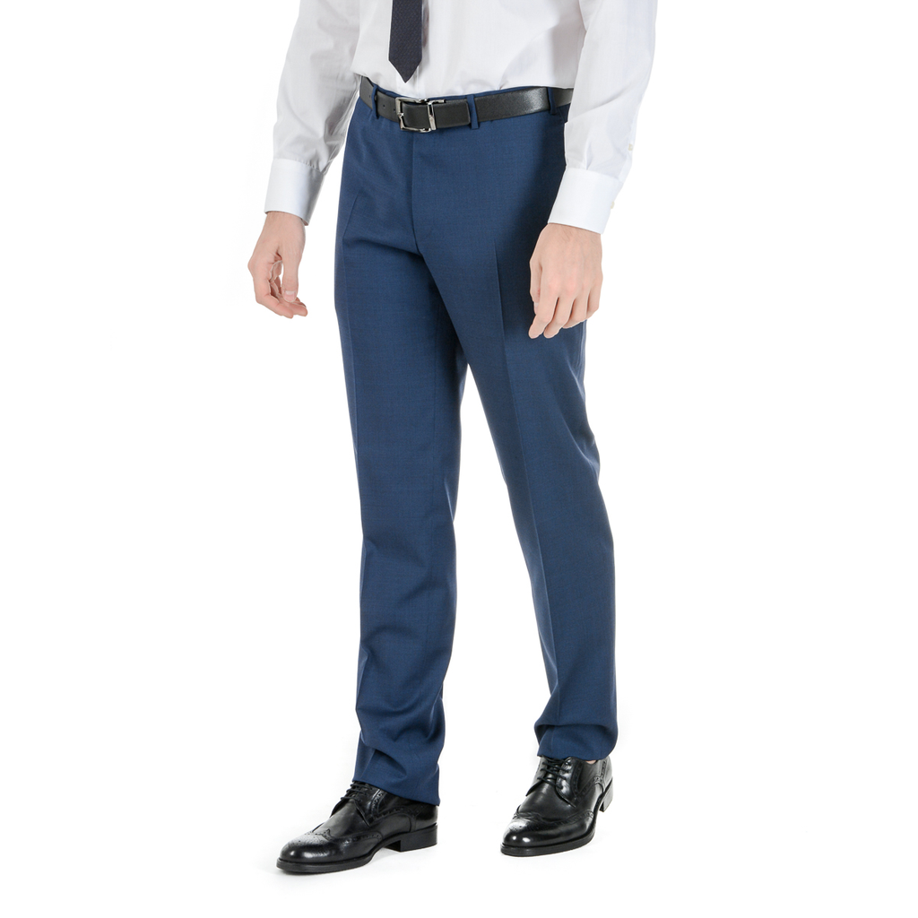 Traje Canali para hombre de manga larga azul
