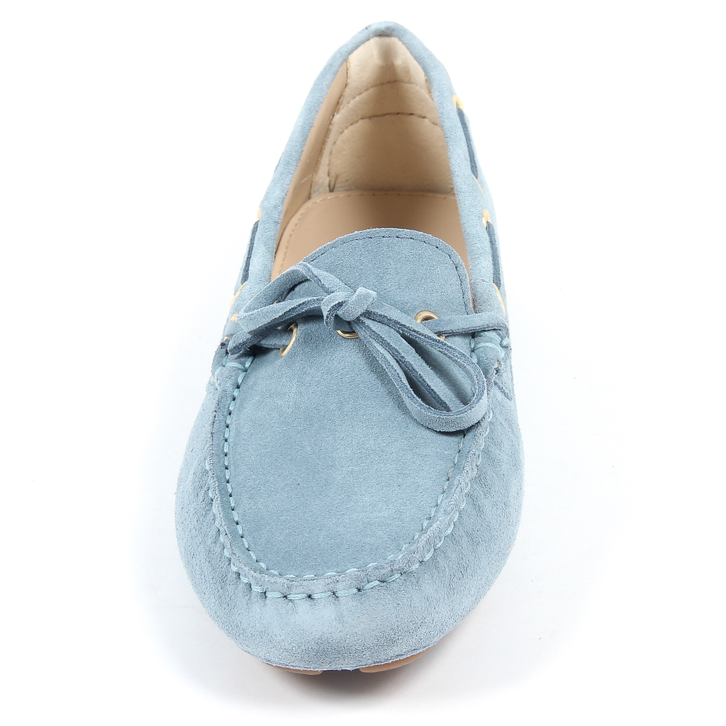 Mocasín Andrew Charles para mujer azul claro CAMILLA