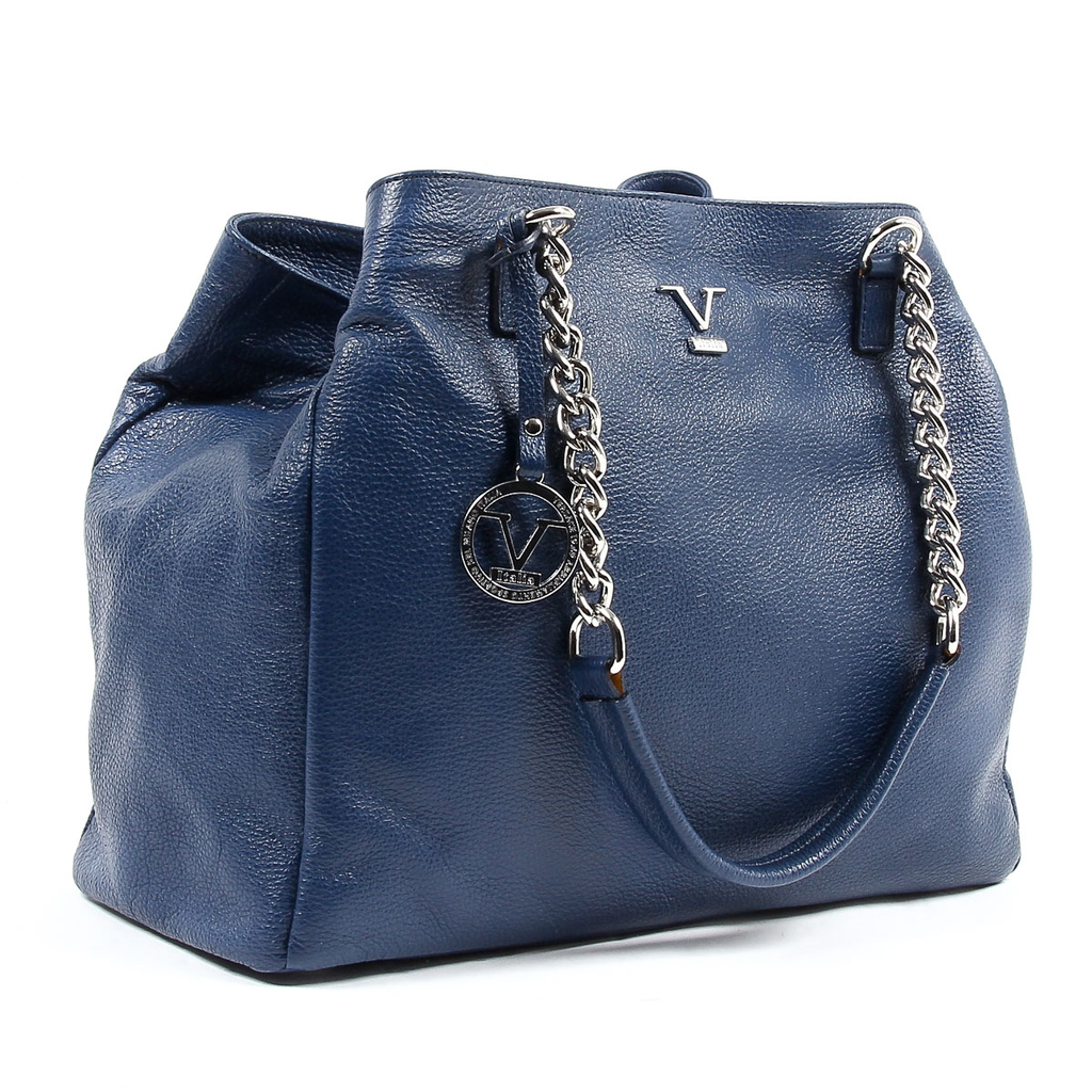 Bolso de mano para mujer V 1969 Italia V012-S DOLLARO BLU JEANS
