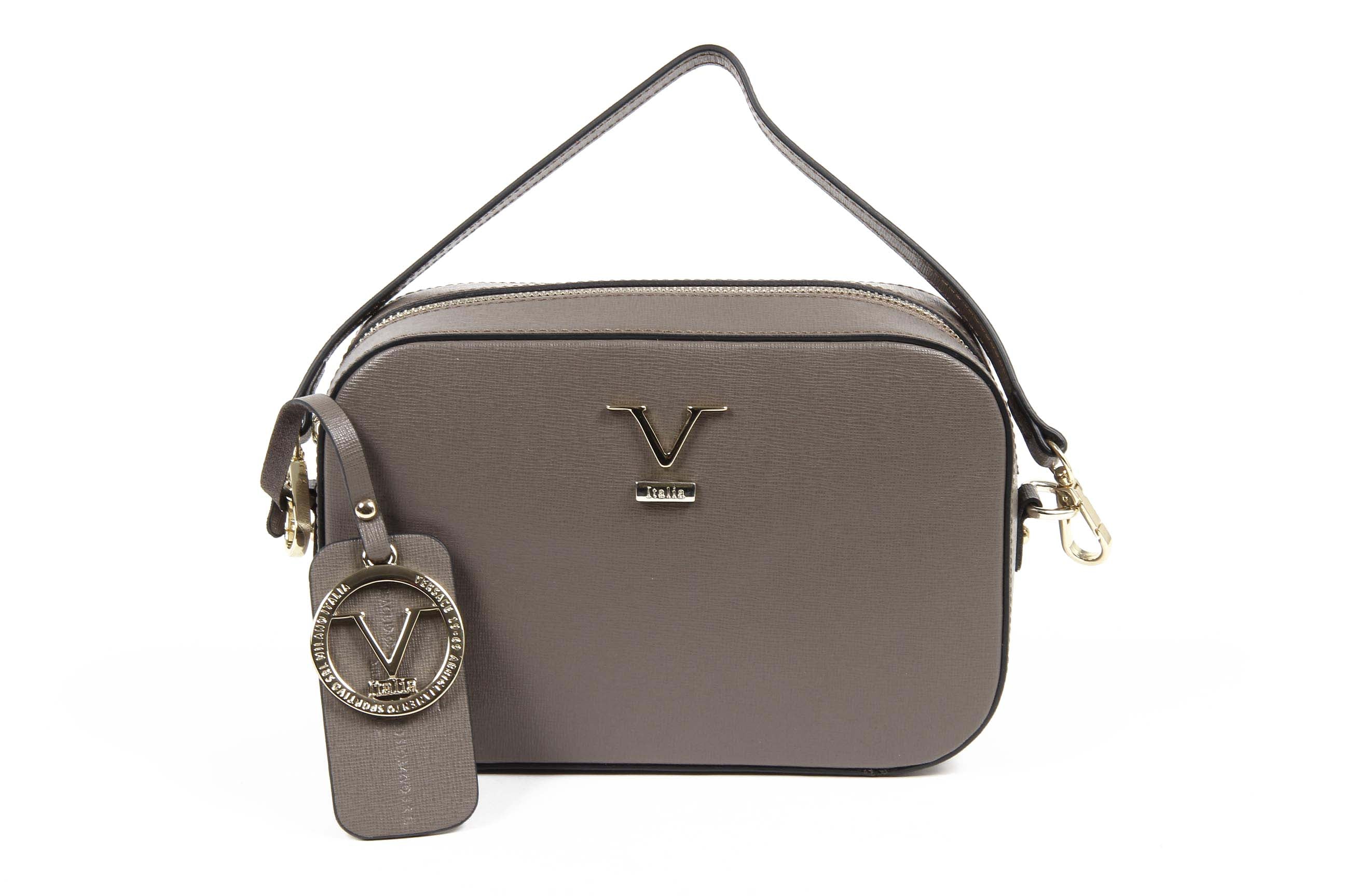 Bolso de mano para mujer V 1969 Italia V001 SAFFIANO TAUPE
