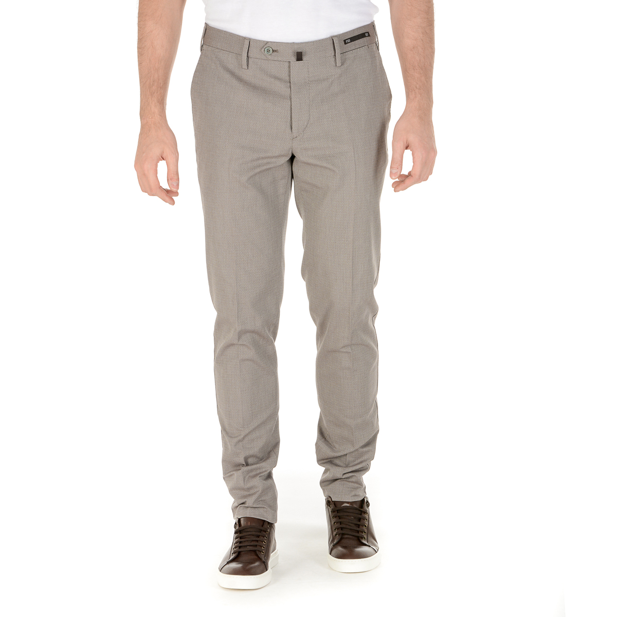 PT01 Pantalones de hombre color topo BUSINESS
