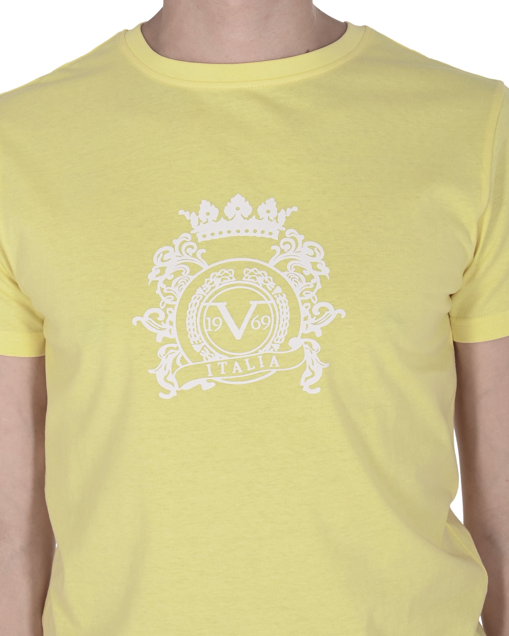 19V69 Italia Mens T-Shirt VSC1MTS02 POPCORN