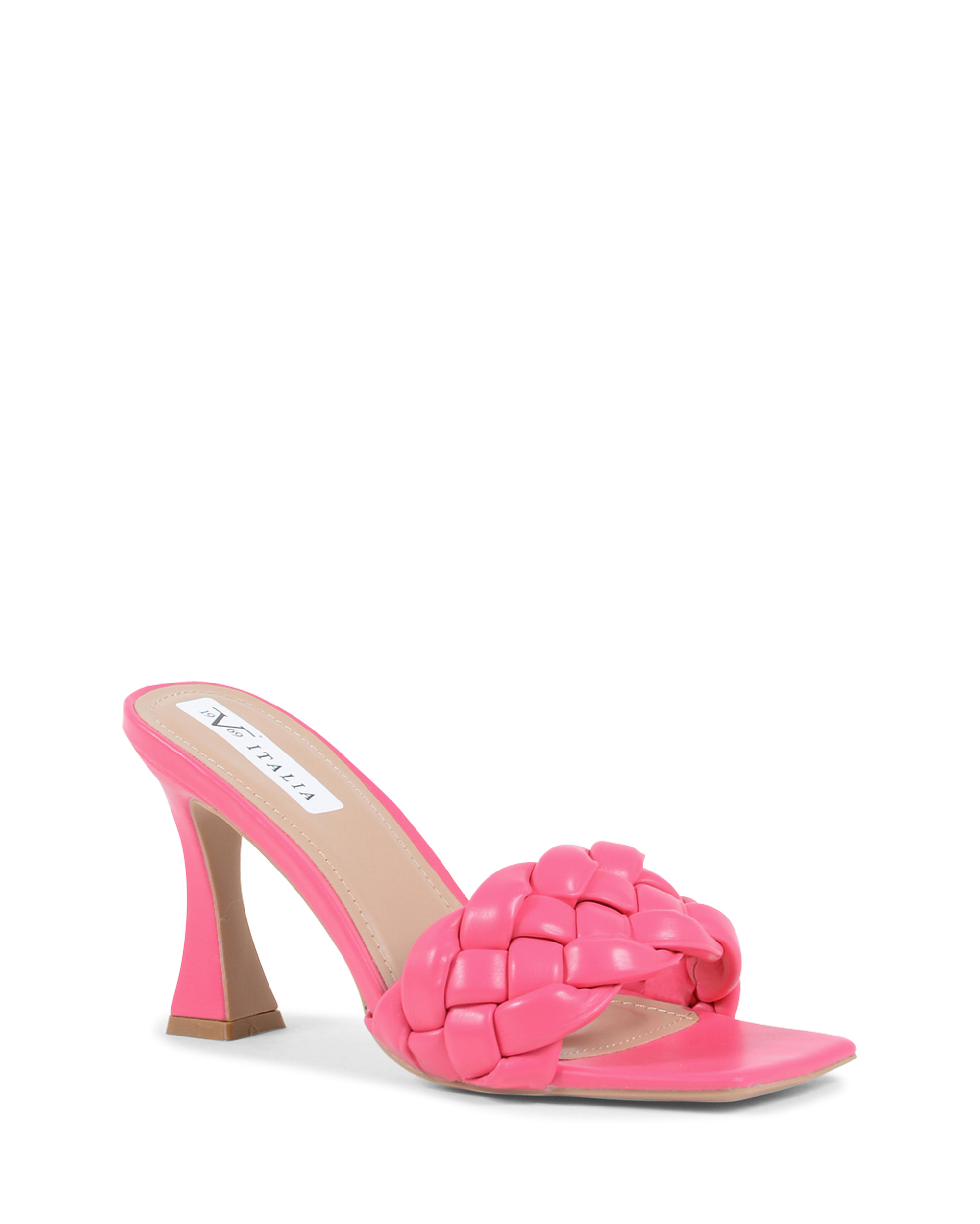 19V69 Italia Womens Mule Sandal Fuxia V8186 FUXIA