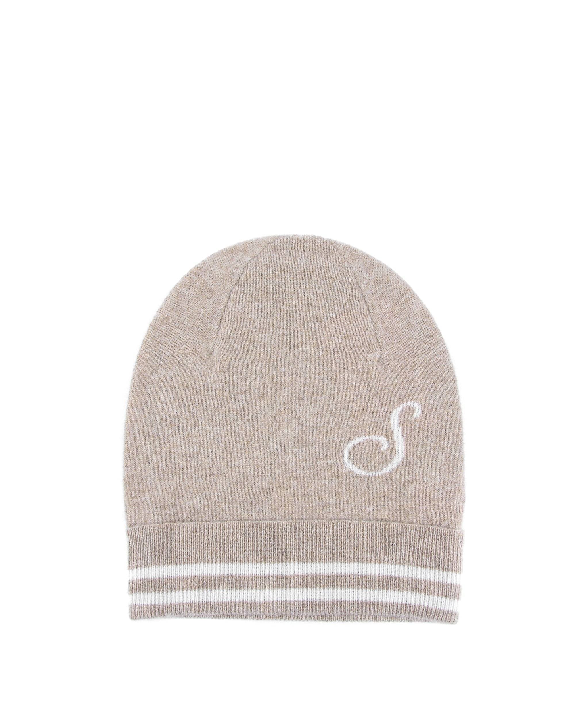 Gorro con monograma de Dee Ocleppo BRUNTSFIELD CAMEL S