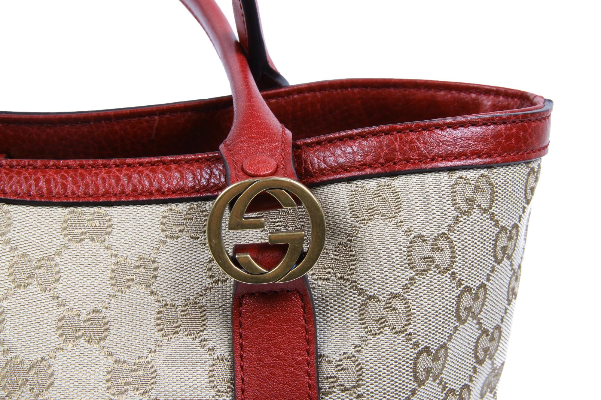 Bolso Gucci con dos asas y logotipo GG 342591 543014