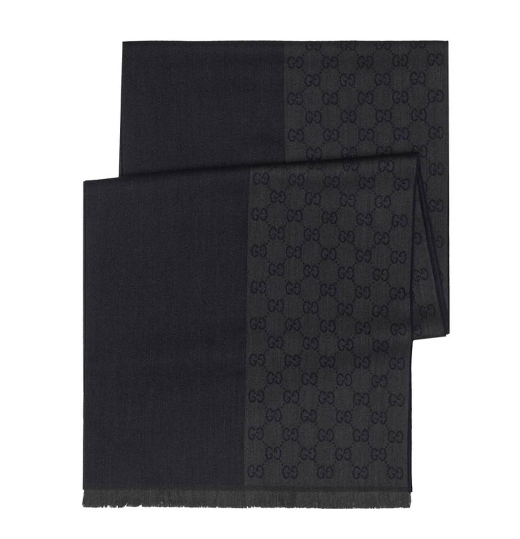 Bufanda Gucci para hombre 40x180 azul
