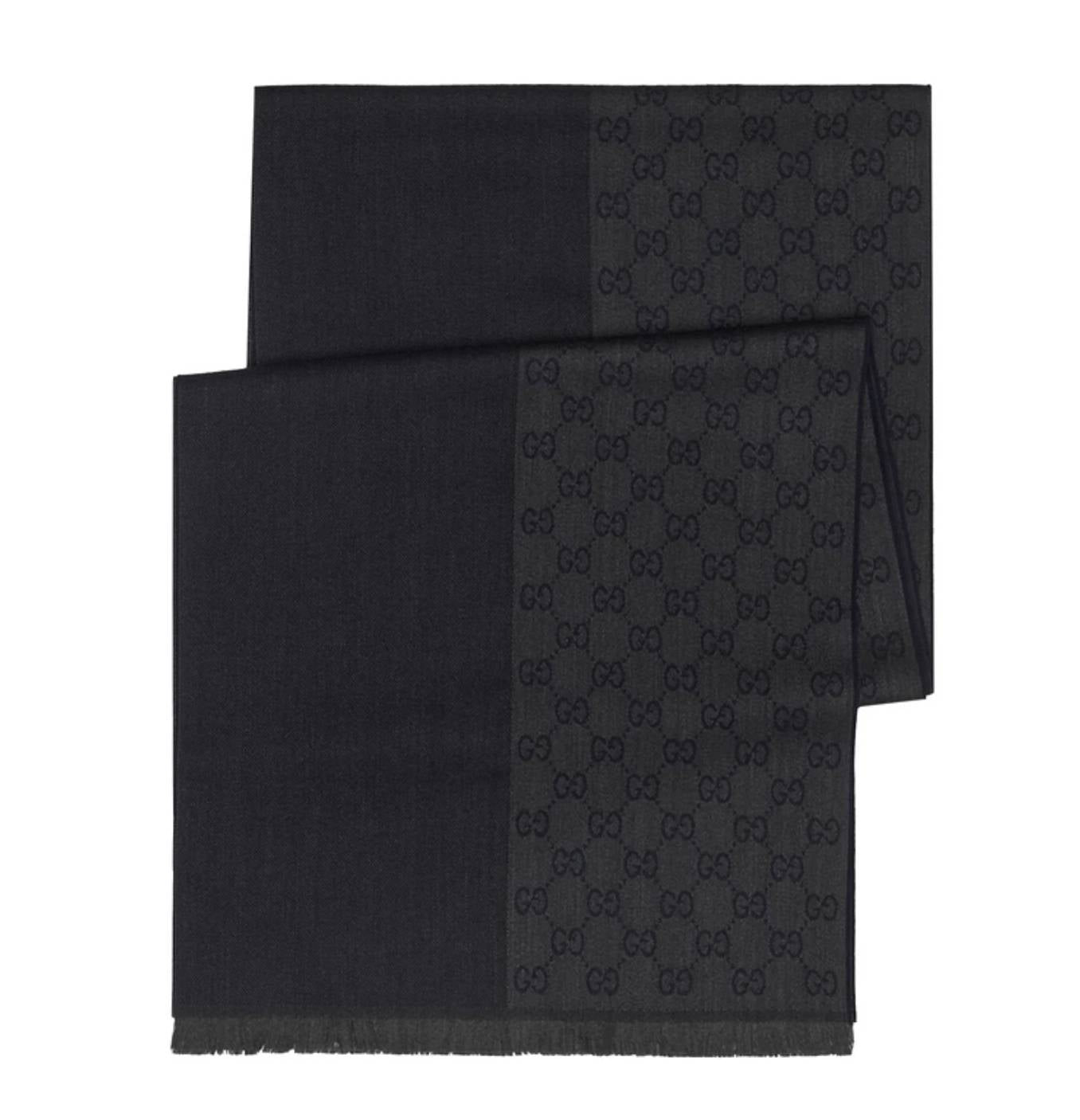 Bufanda Gucci para hombre 40x180 azul