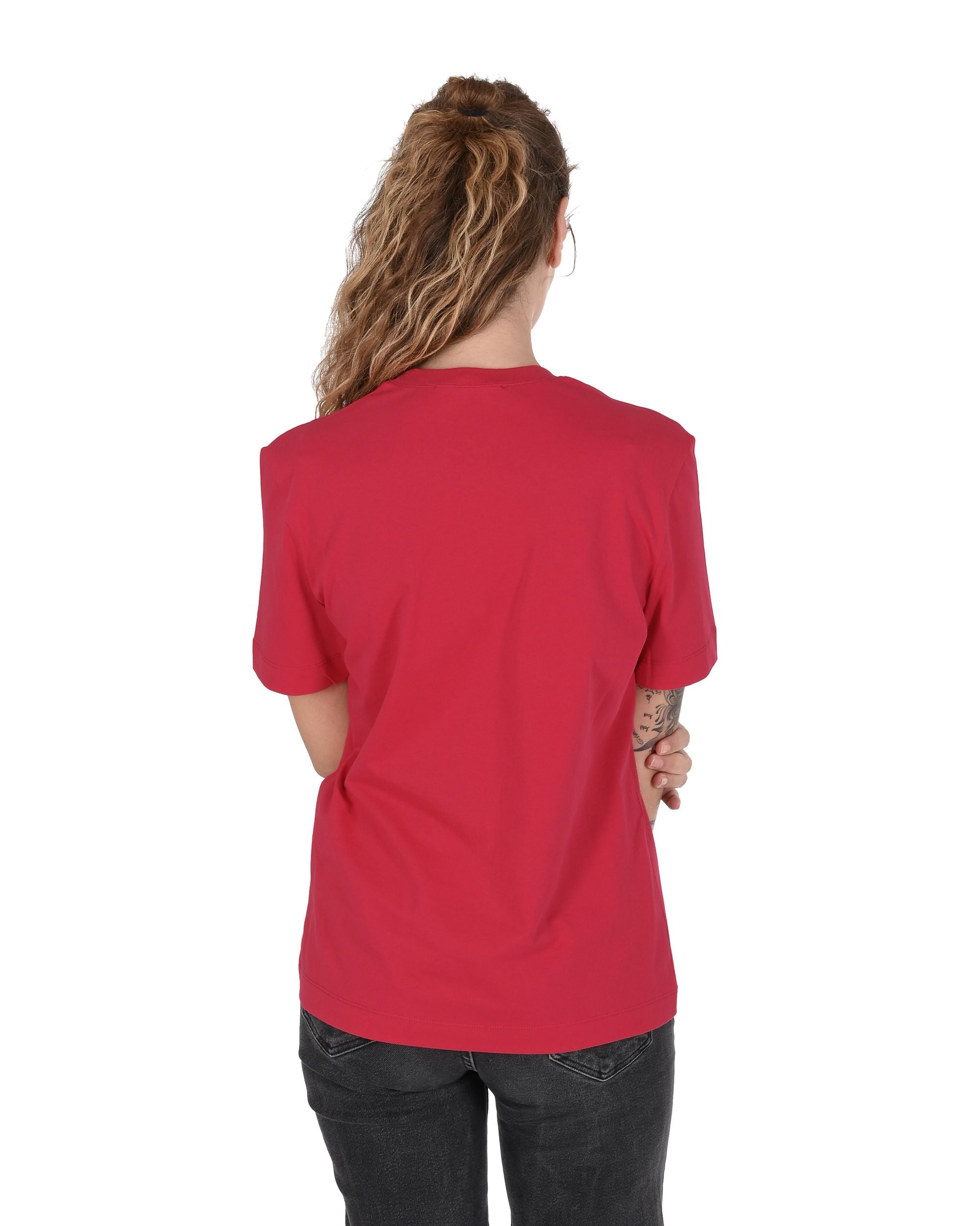 Camiseta de mujer Love Moschino W 4 H06 29 M 3876 P23 ROJO