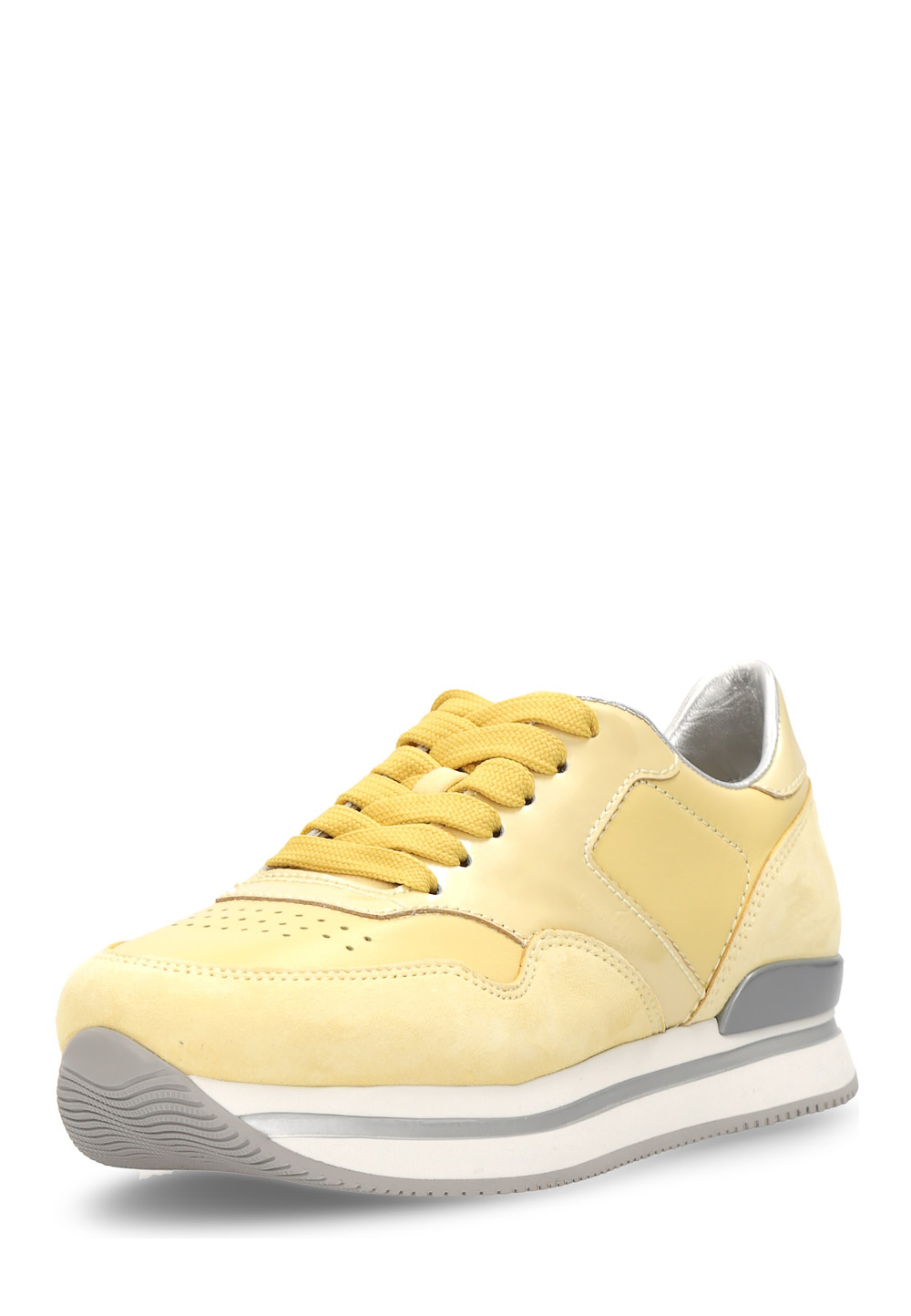 Zapatillas Hogan para mujer amarillas HXW2220M465886OG017