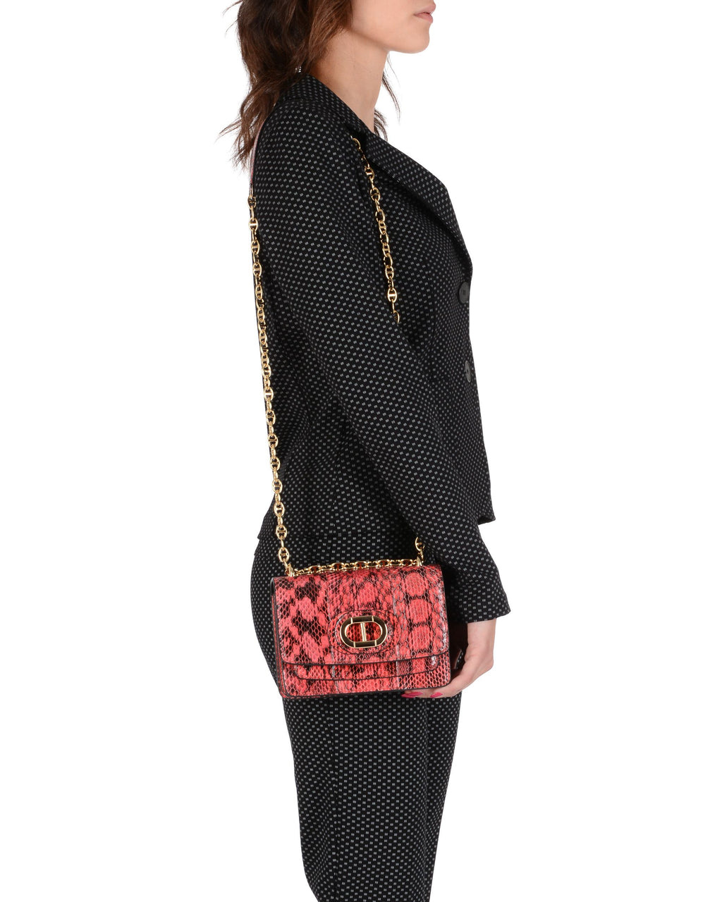 Bolso bandolera pequeño Siena Python