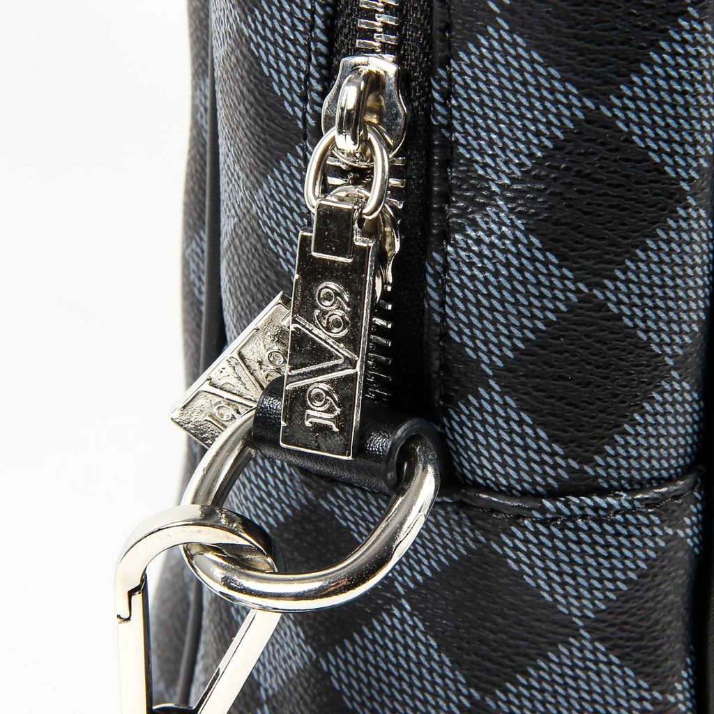Bolso de hombre V 1969 Italia V1969019 GRIS NEGRO