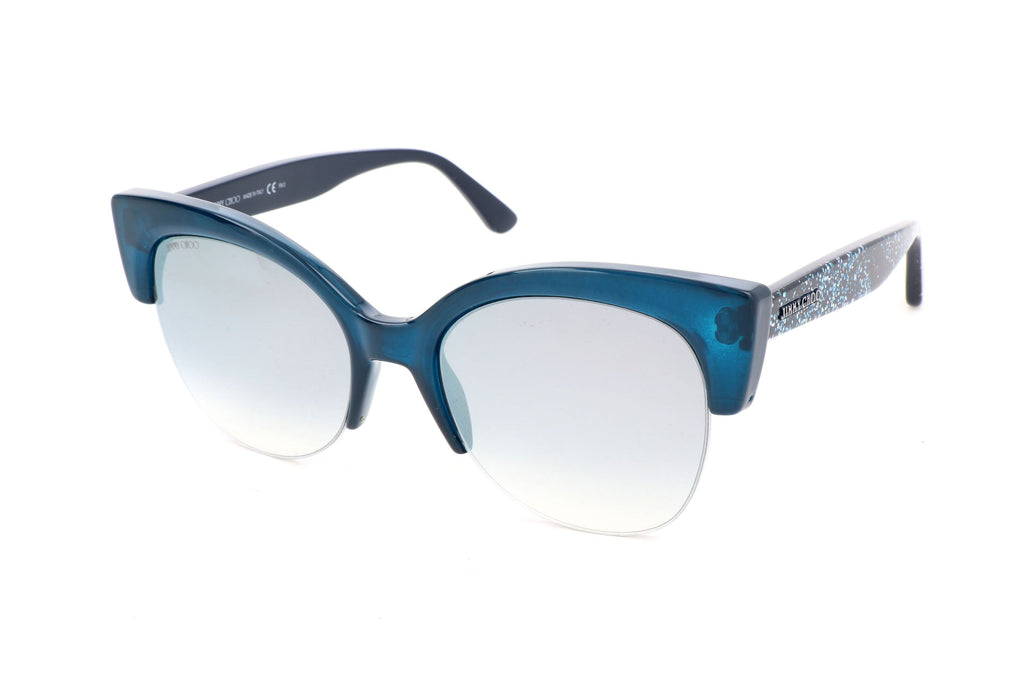 Gafas de sol Jimmy Choo para mujer PRIYA S JOJ 56 20 145 AZUL BRILLO AZUL