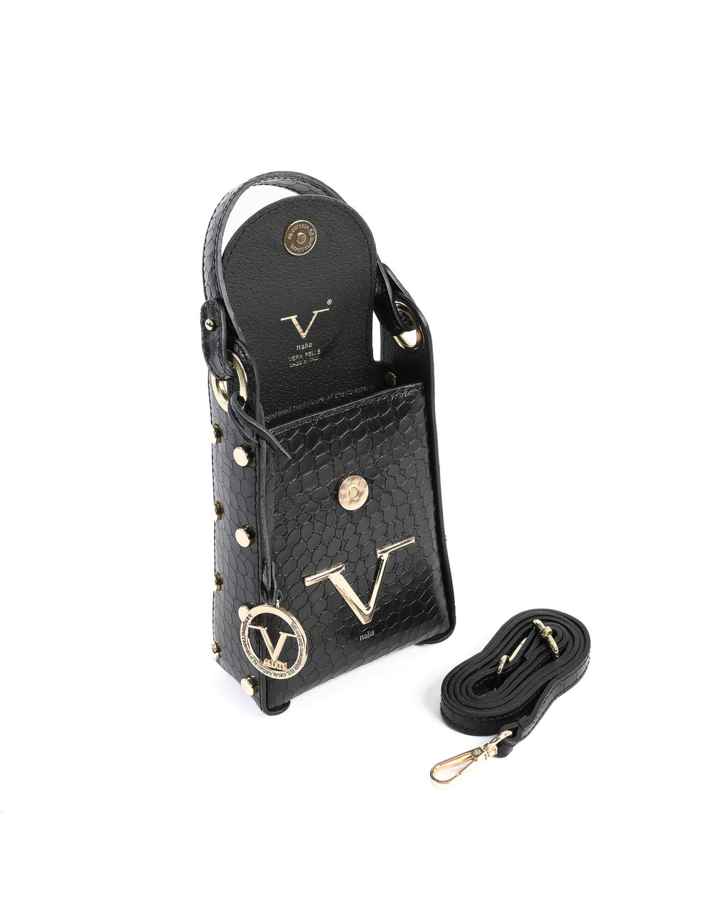 Minibolso V Italia para mujer, negro, V16-COC-BLK