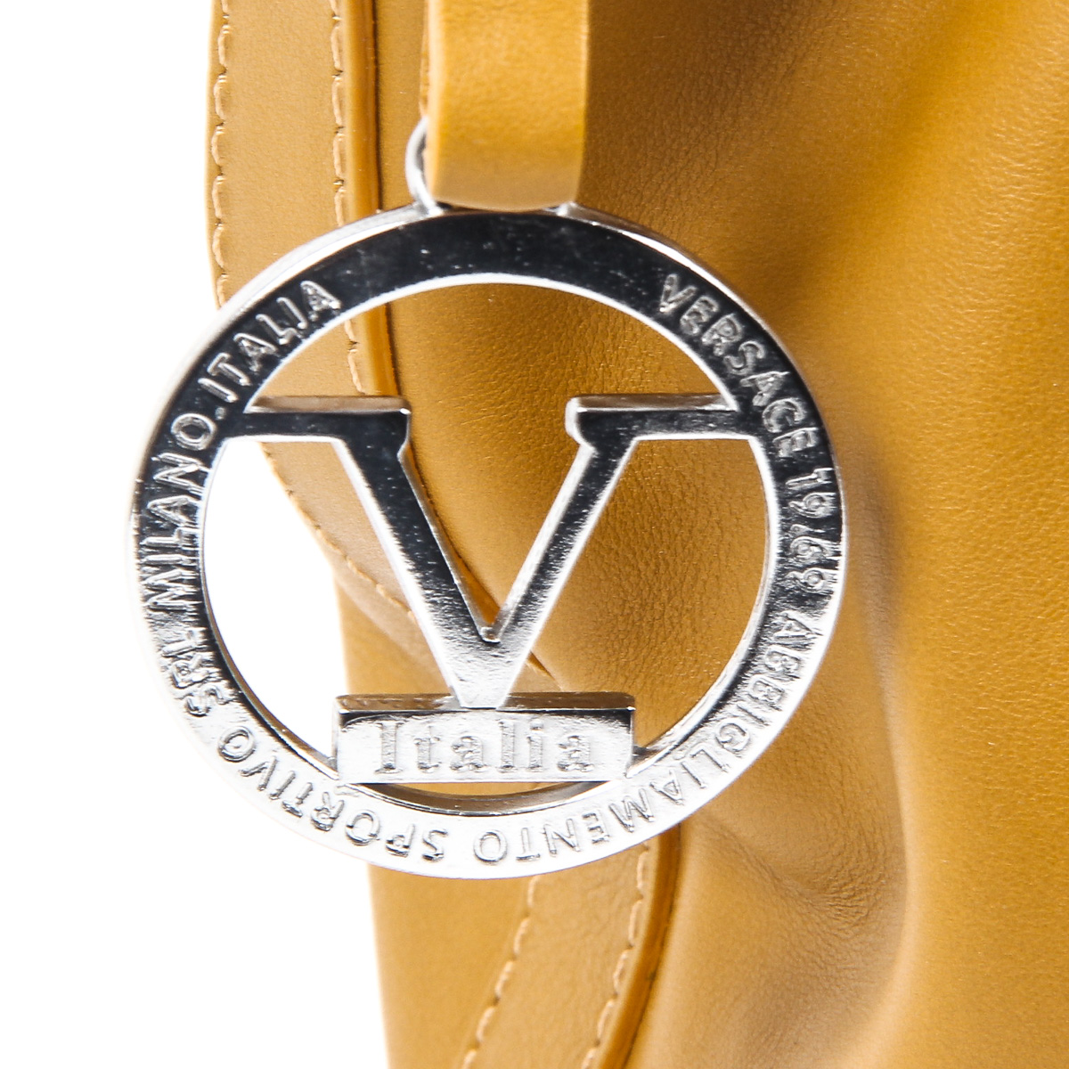 Bolso de mano para mujer V 1969 Italia V005-S SOFT SENAPE