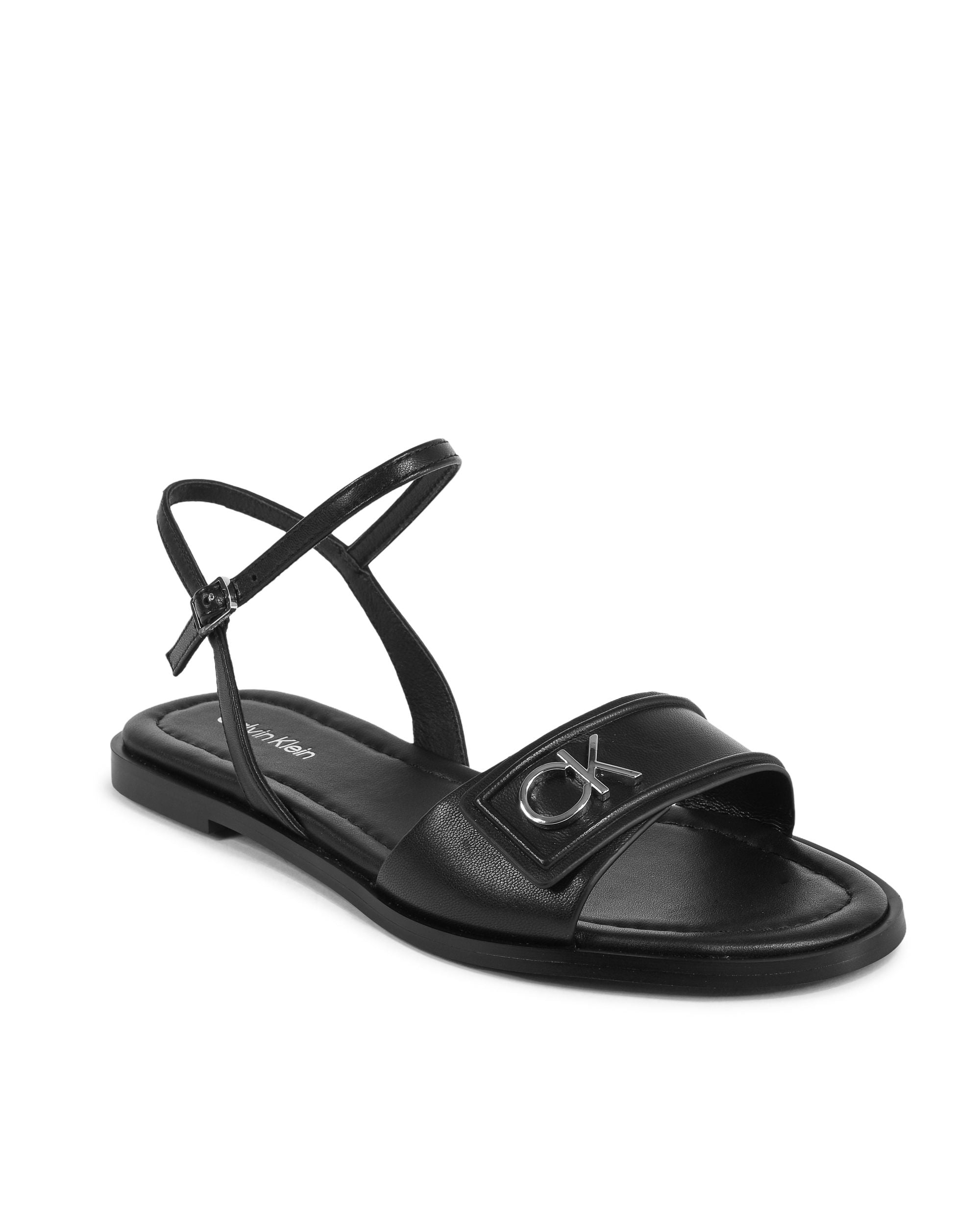 Sandalias Calvin Klein para mujer negras HW0HW01942BEH