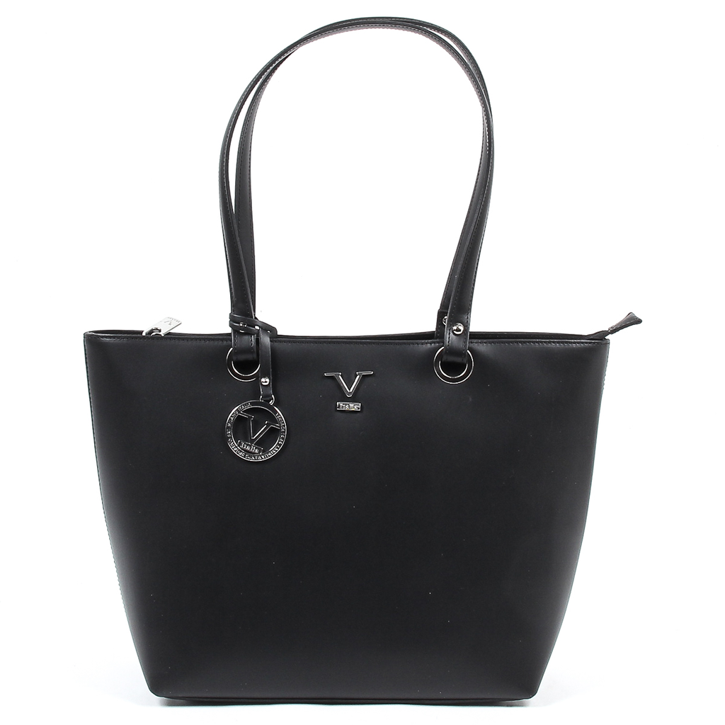 Bolso de mano para mujer V 1969 Italia V009-S RUGA NERO
