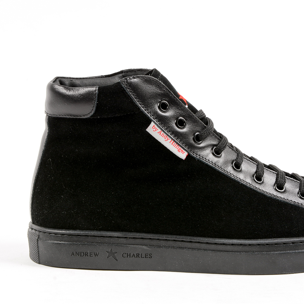 Andrew Charles Mens Sneaker Black TED