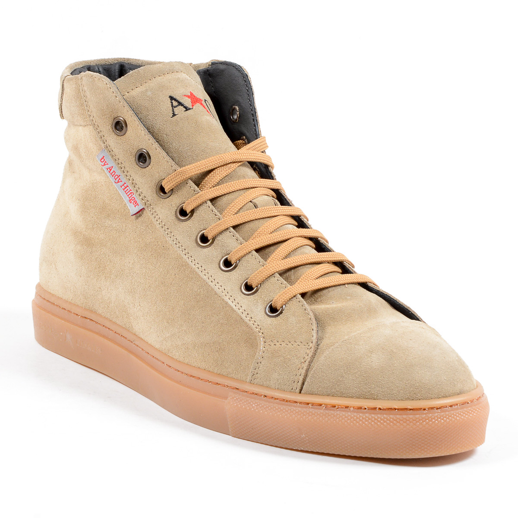 Andrew Charles Mens Sneaker Beige TED