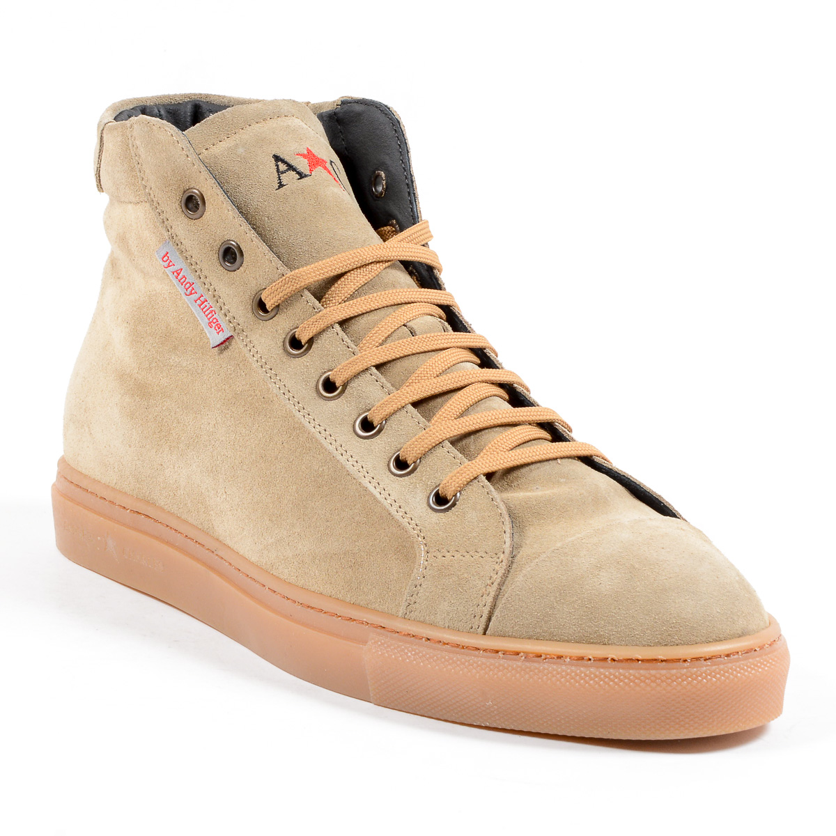 Andrew Charles Mens Sneaker Beige TED