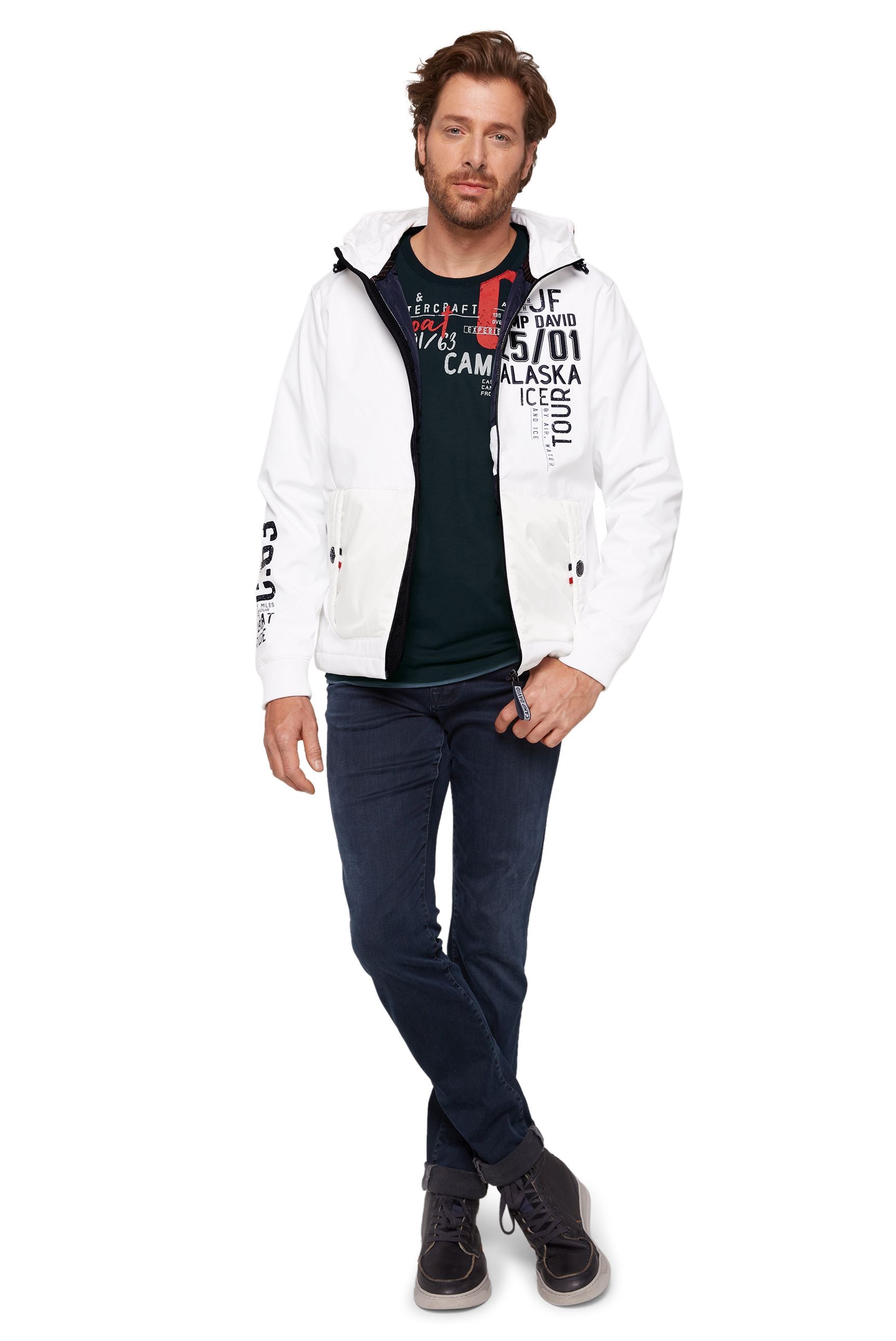 Camp David Chaqueta softshell para hombre