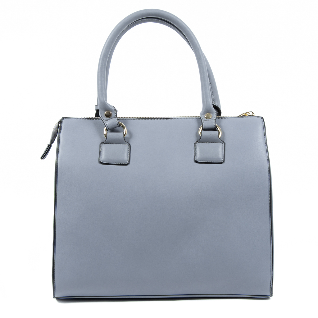 Bolso de mano para mujer V 1969 Italia gris claro LISA