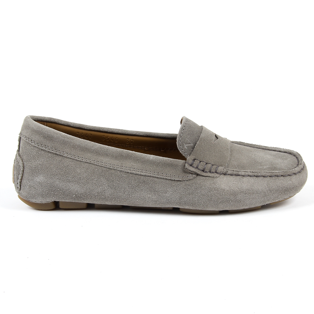 Mocasines V 1969 Italia para mujer, color gris AMALFI