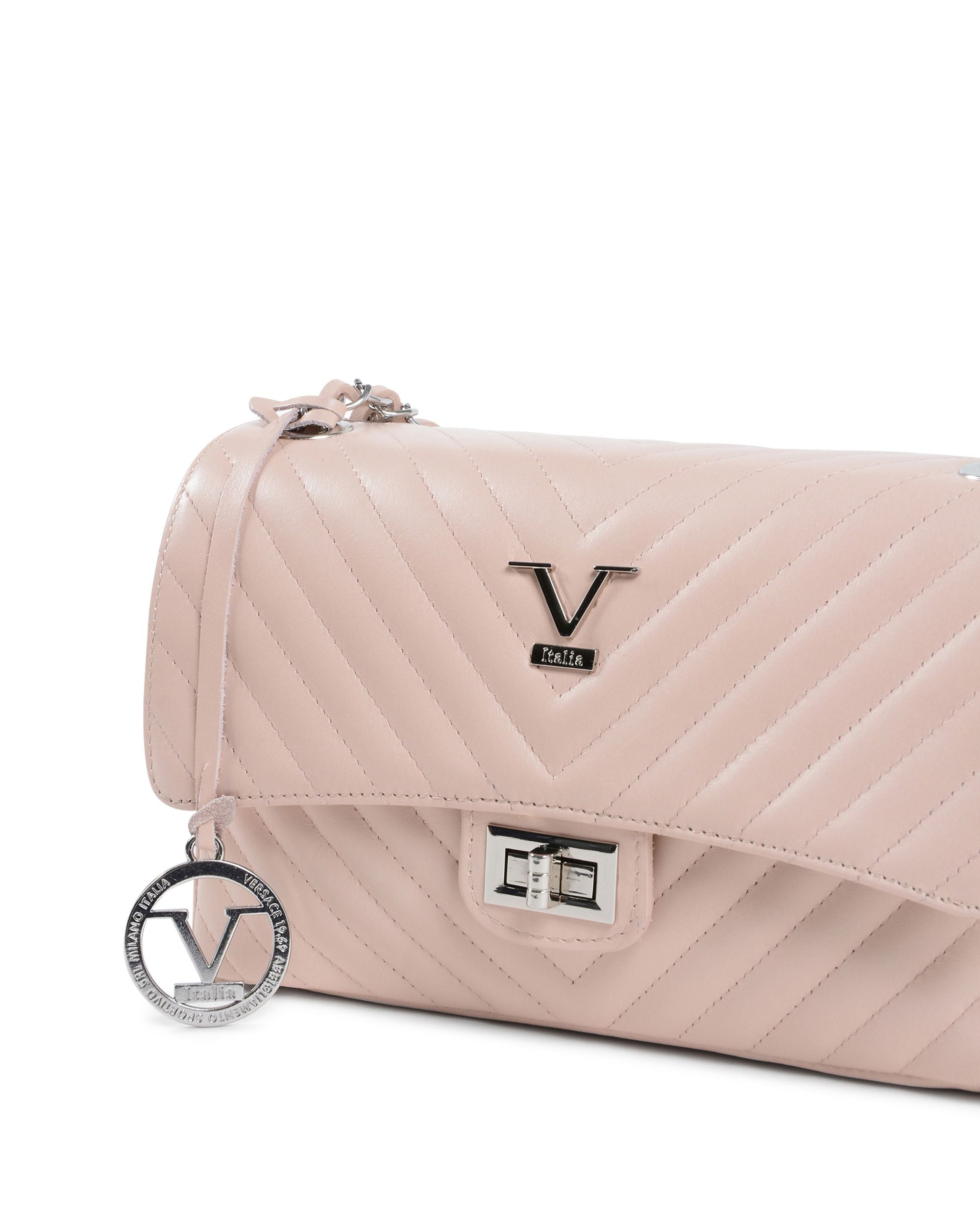 V Italia Womens Handbag Nude V0116 KID NUDE