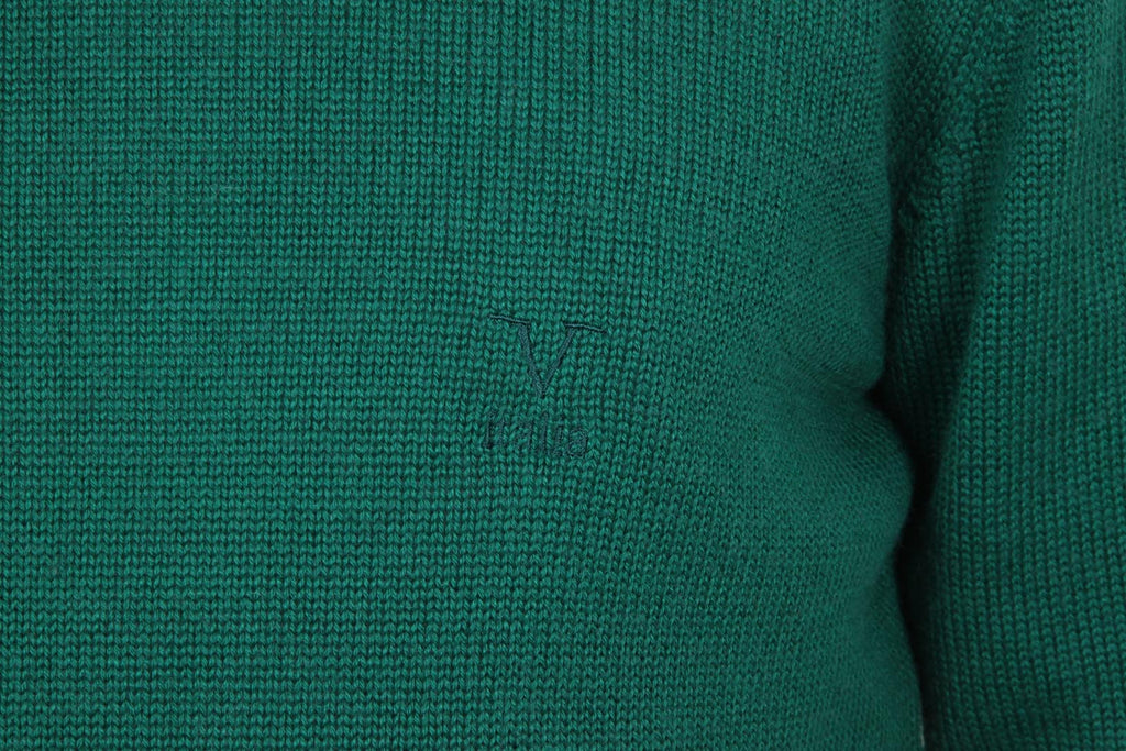 V 1969 Italia jersey cuello redondo hombre 9802 GIROCOLLO VERDONE