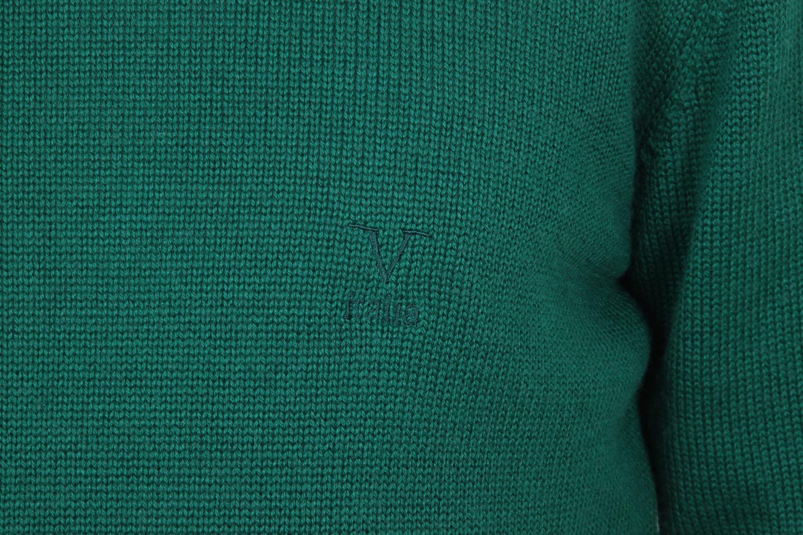 V 1969 Italia jersey cuello redondo hombre 9802 GIROCOLLO VERDONE