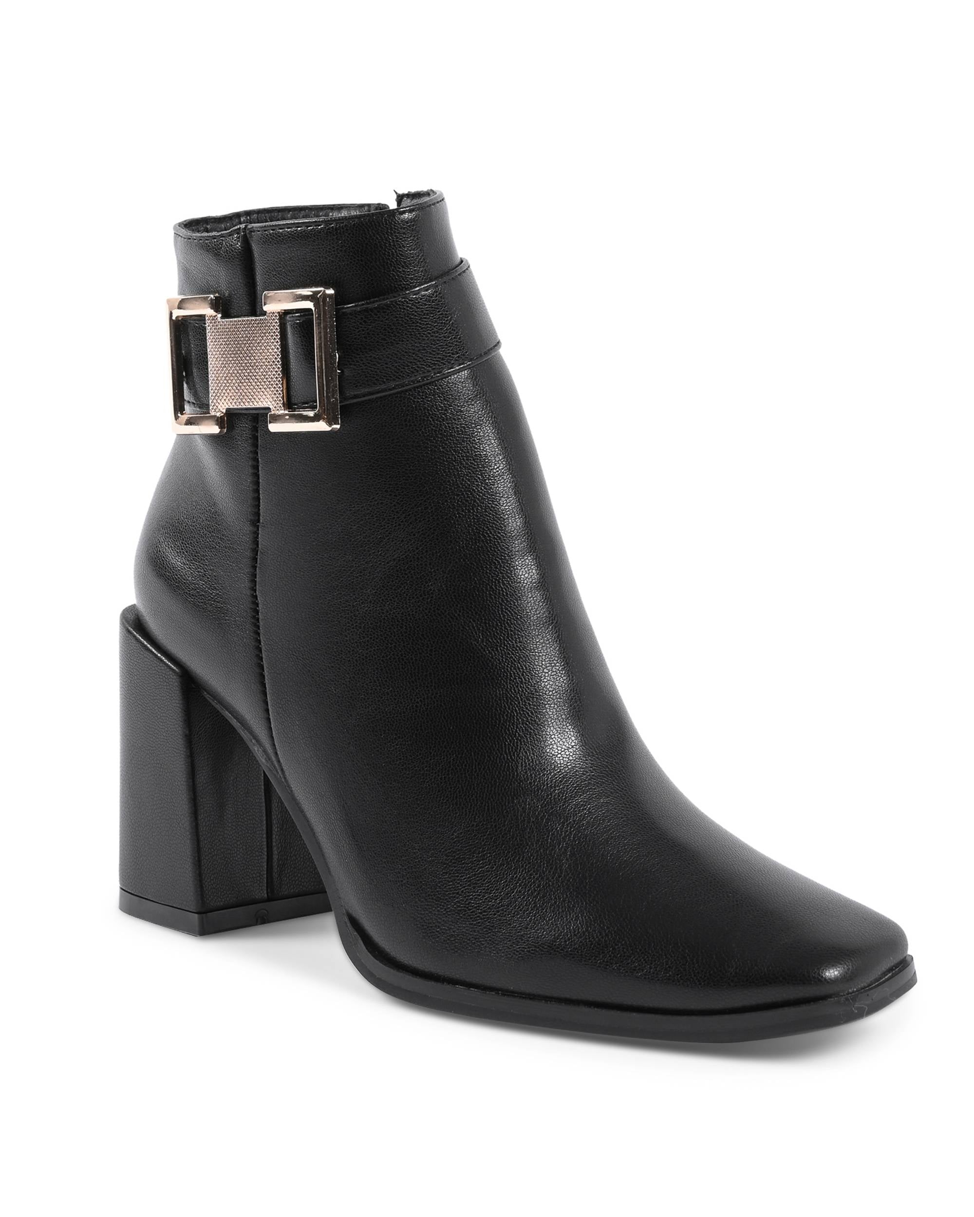 19V69 Italia Botines para mujer Negro X726 NERO