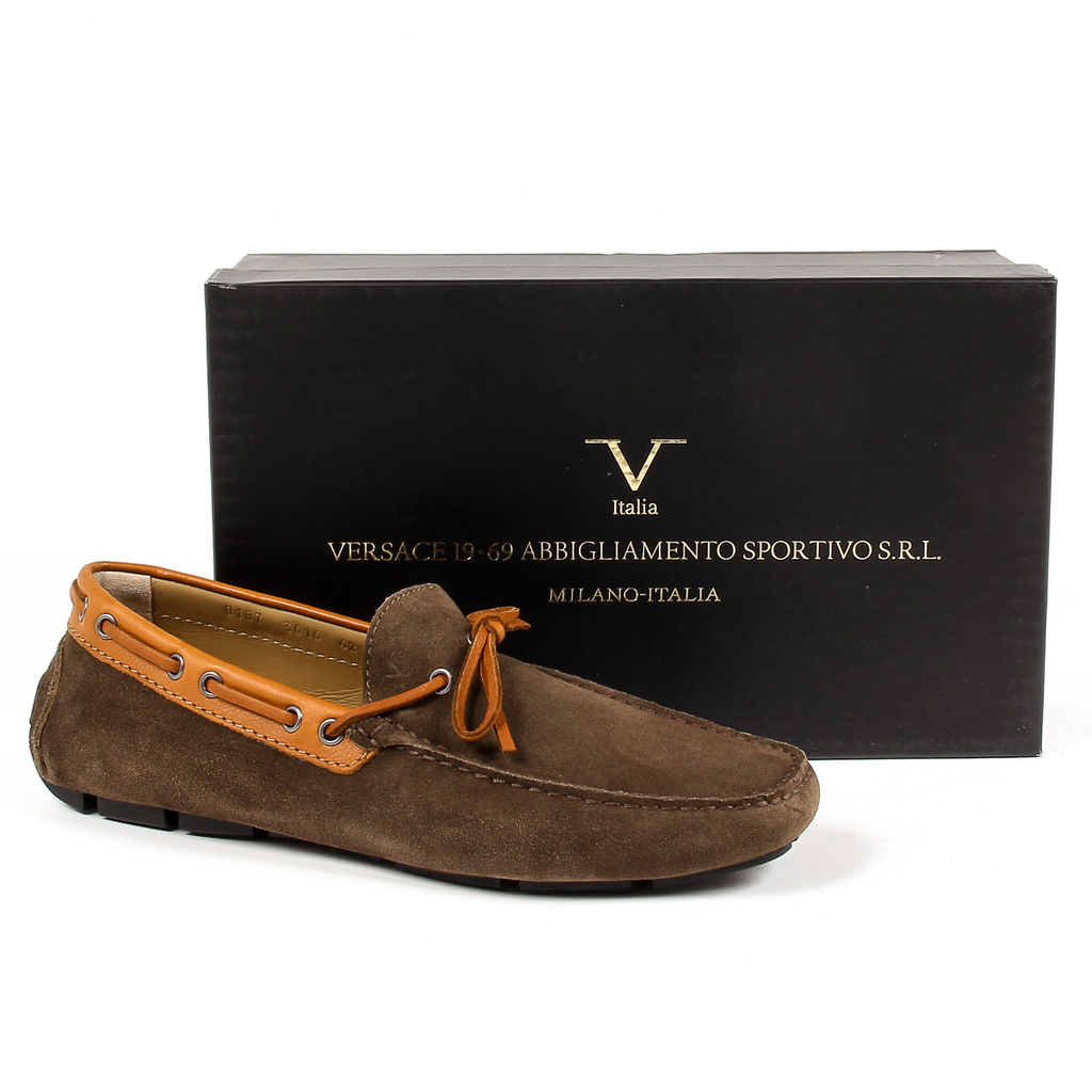 Mocasín Hombre V 1969 Italia Marrón MATE