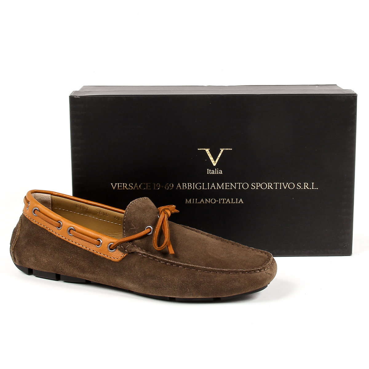 Mocasín Hombre V 1969 Italia Marrón MATE