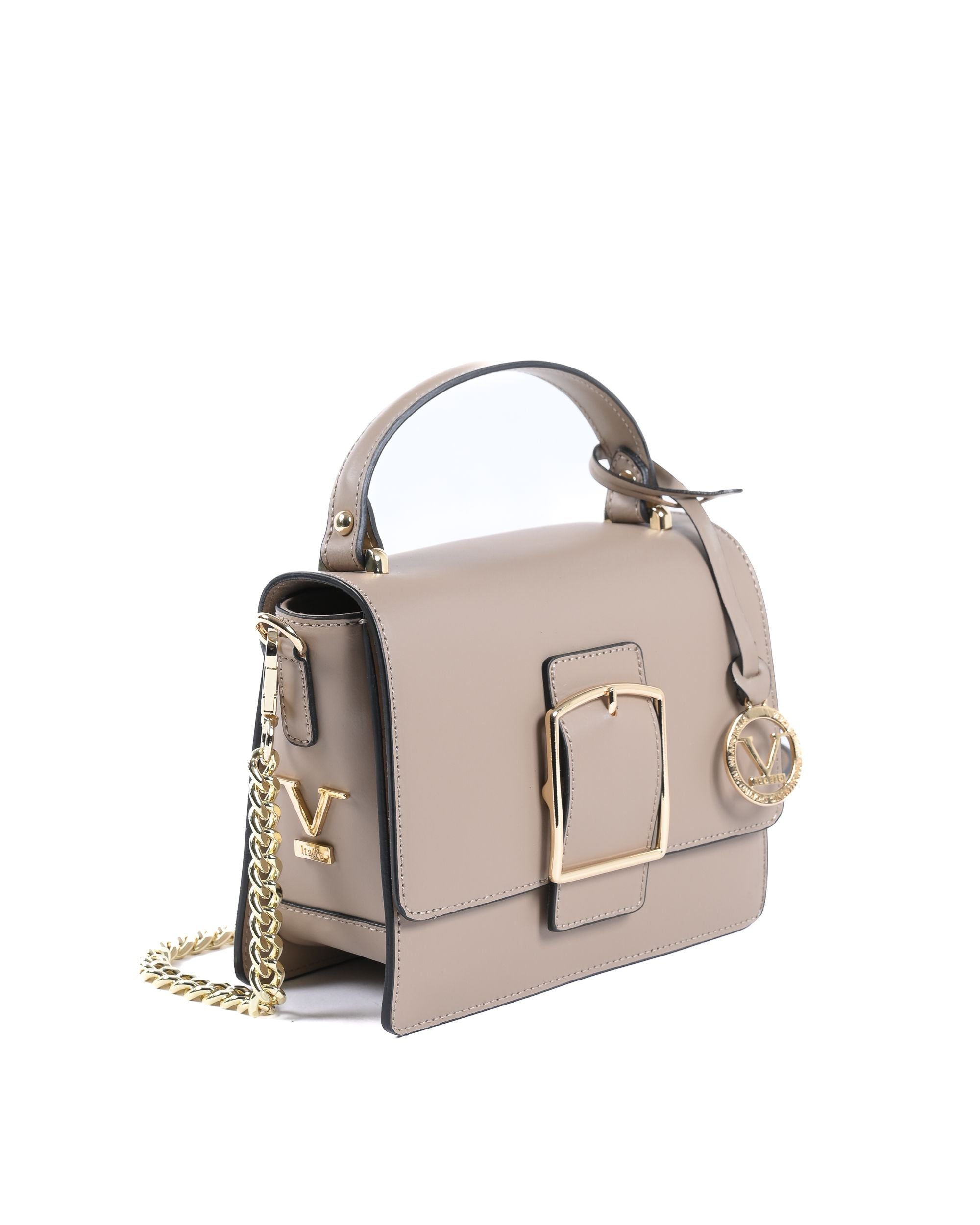 Bolso de mano para mujer V Italia V505 52 RUGA TAUPE