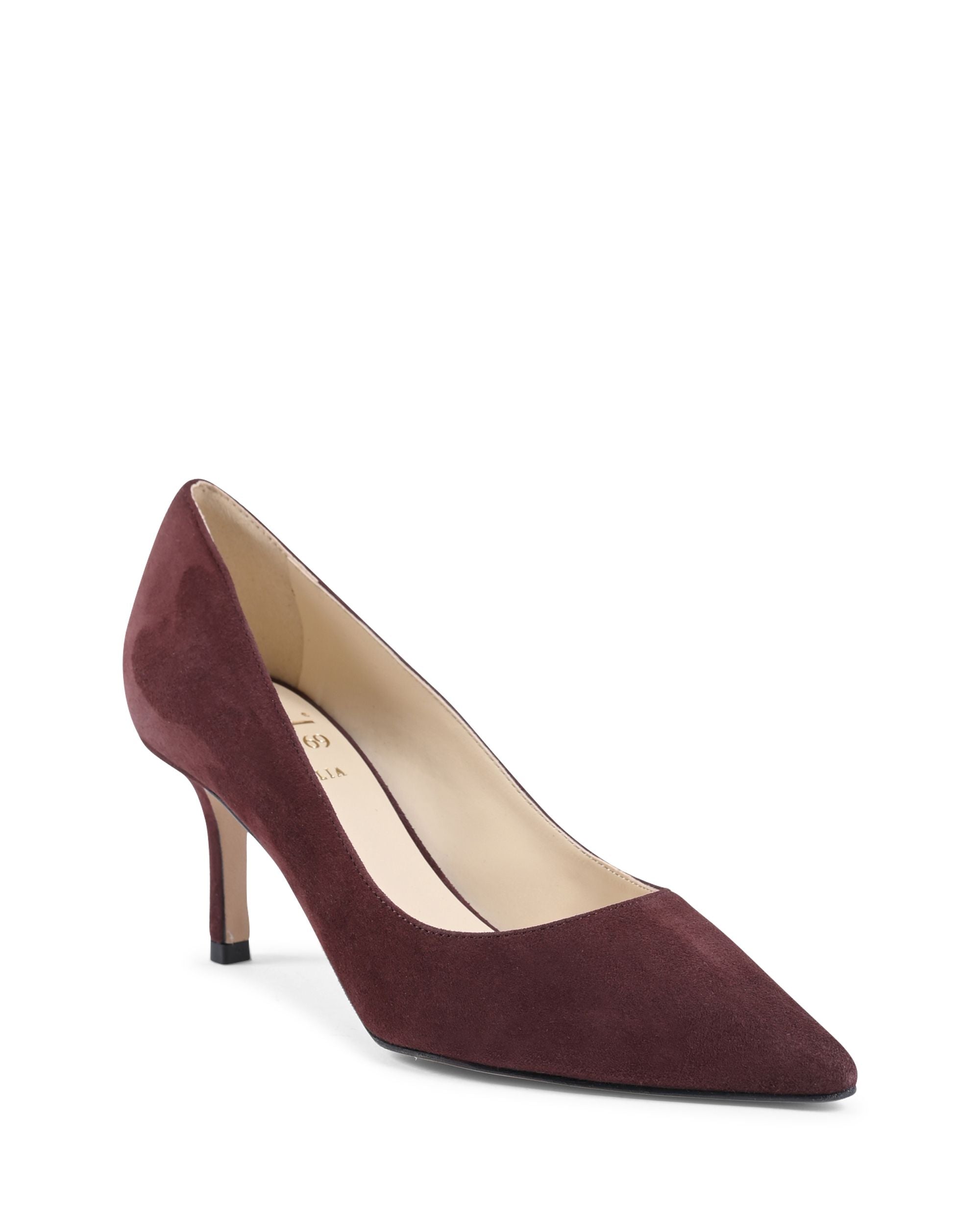 19V69 Italia Zapatos de salón para mujer Burdeos INES65 TERCIOPELO BURDEOS