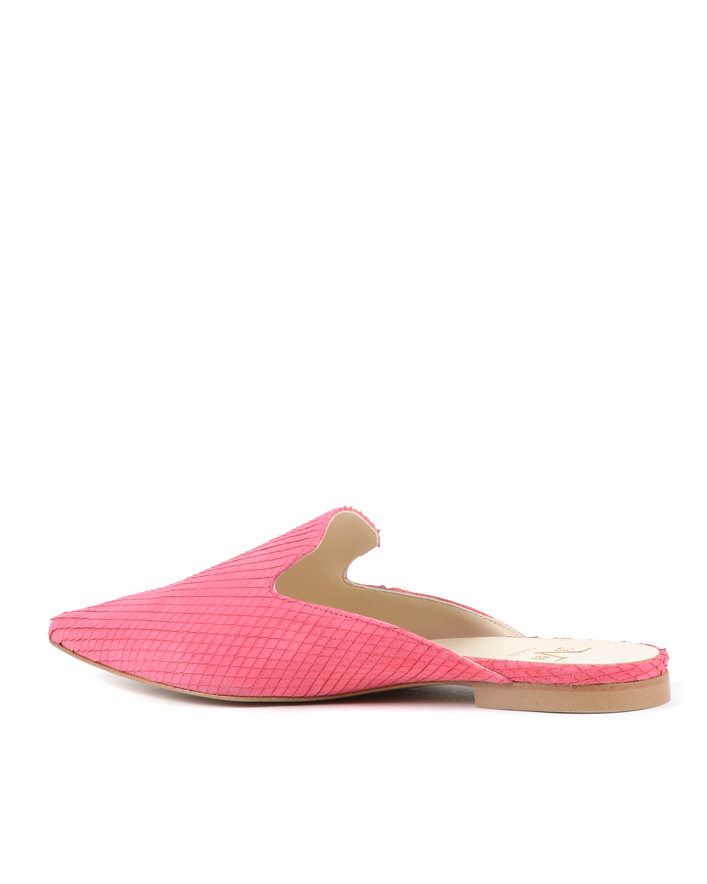 19V69 Italia Sandalias para mujer rosa 4747 SABOT PITONE STAMP ROSA