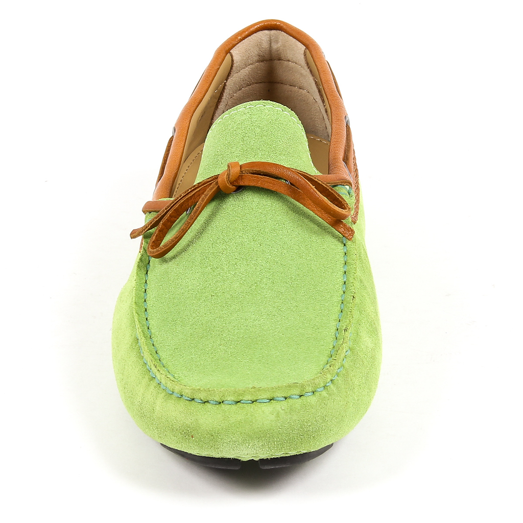 Mocasines Hombre V 1969 Italia Verde MATE