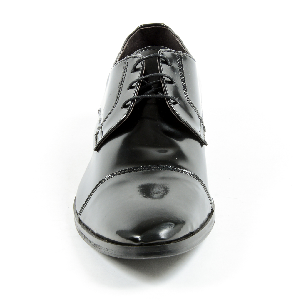 V 1969 Italia Zapato clásico para hombre Negro CORONA