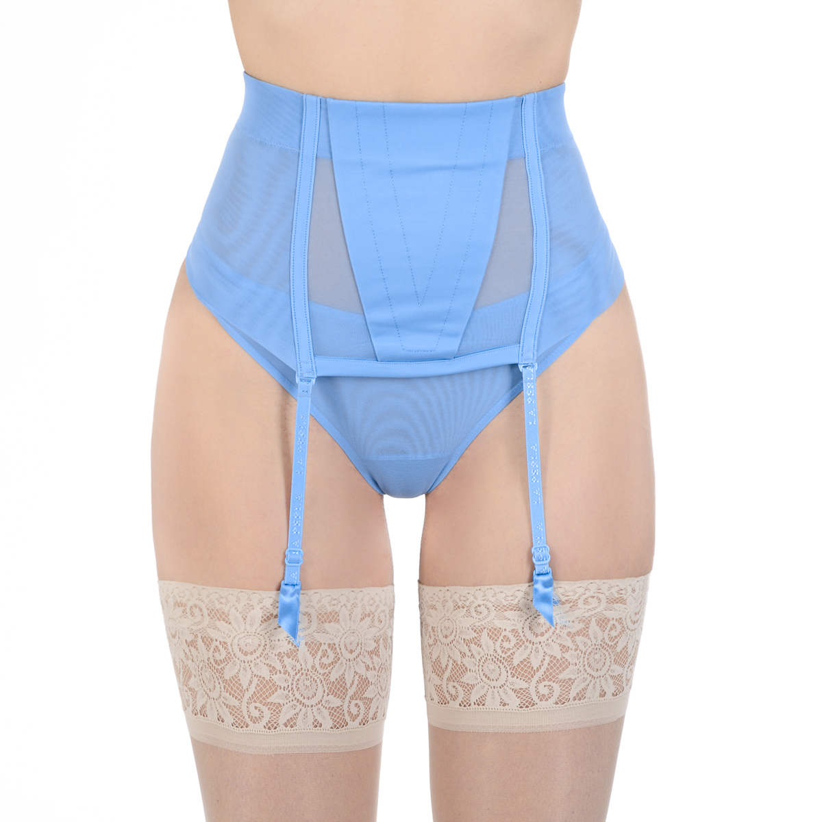 Liga La Perla para mujer azul claro