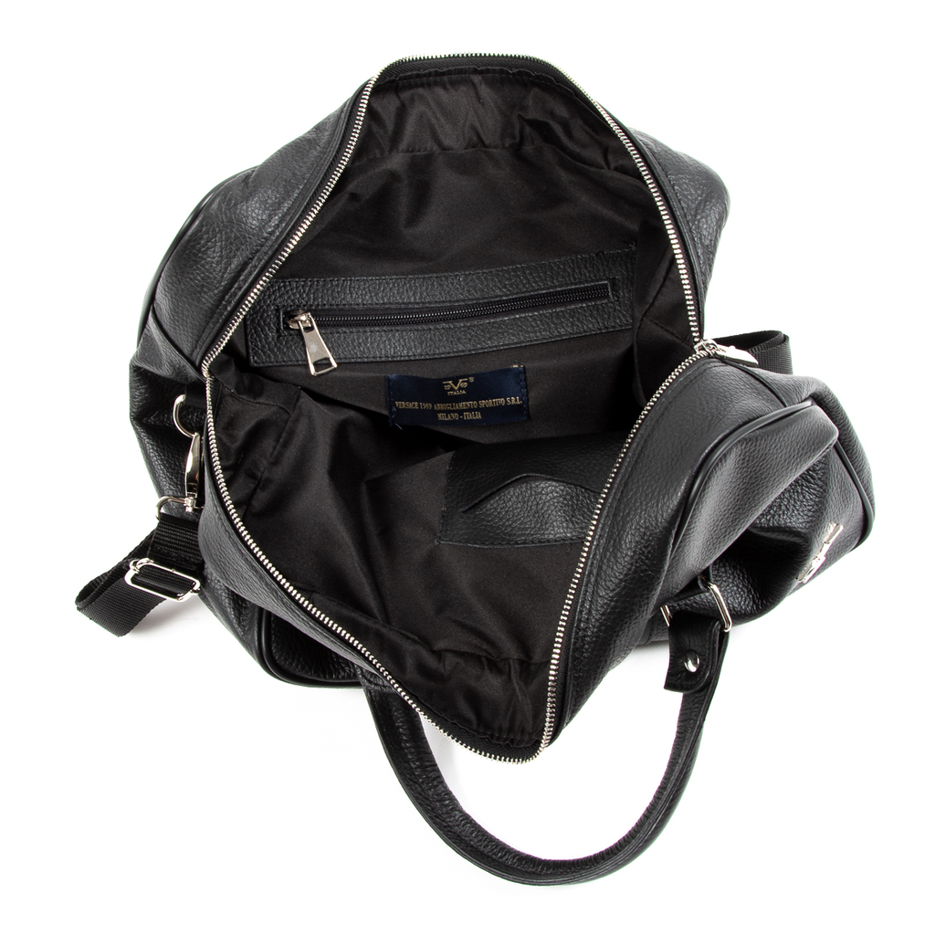 V 1969 Italia Mens Sport Bag Black VENTURA