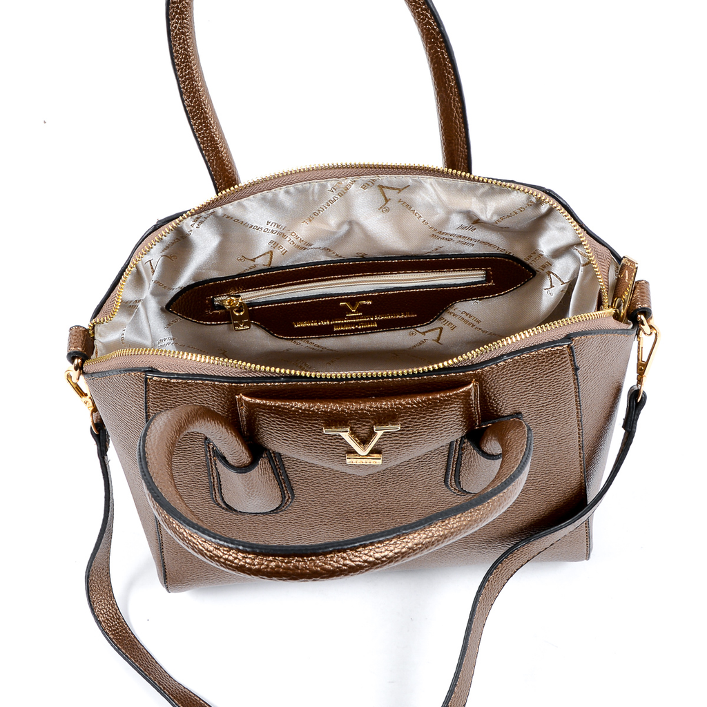 V 1969 Italia Womens Handbag Bronze PRIMULA