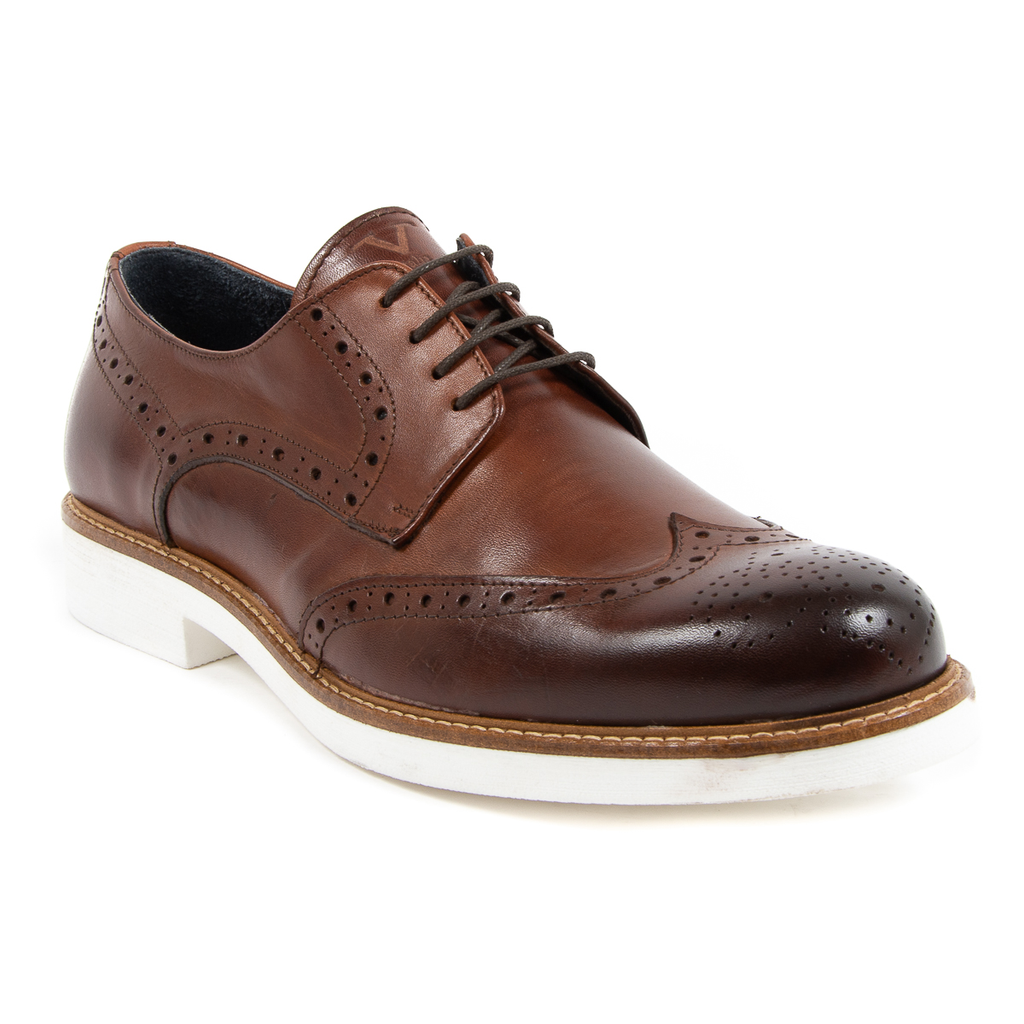 V 1969 Italia - Zapatos brogue para hombre, color marrón, VINCENT