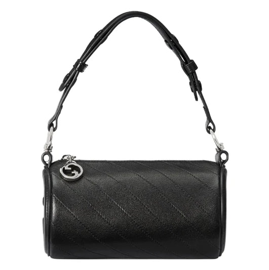 Bolso de hombro pequeño de piel Blondie