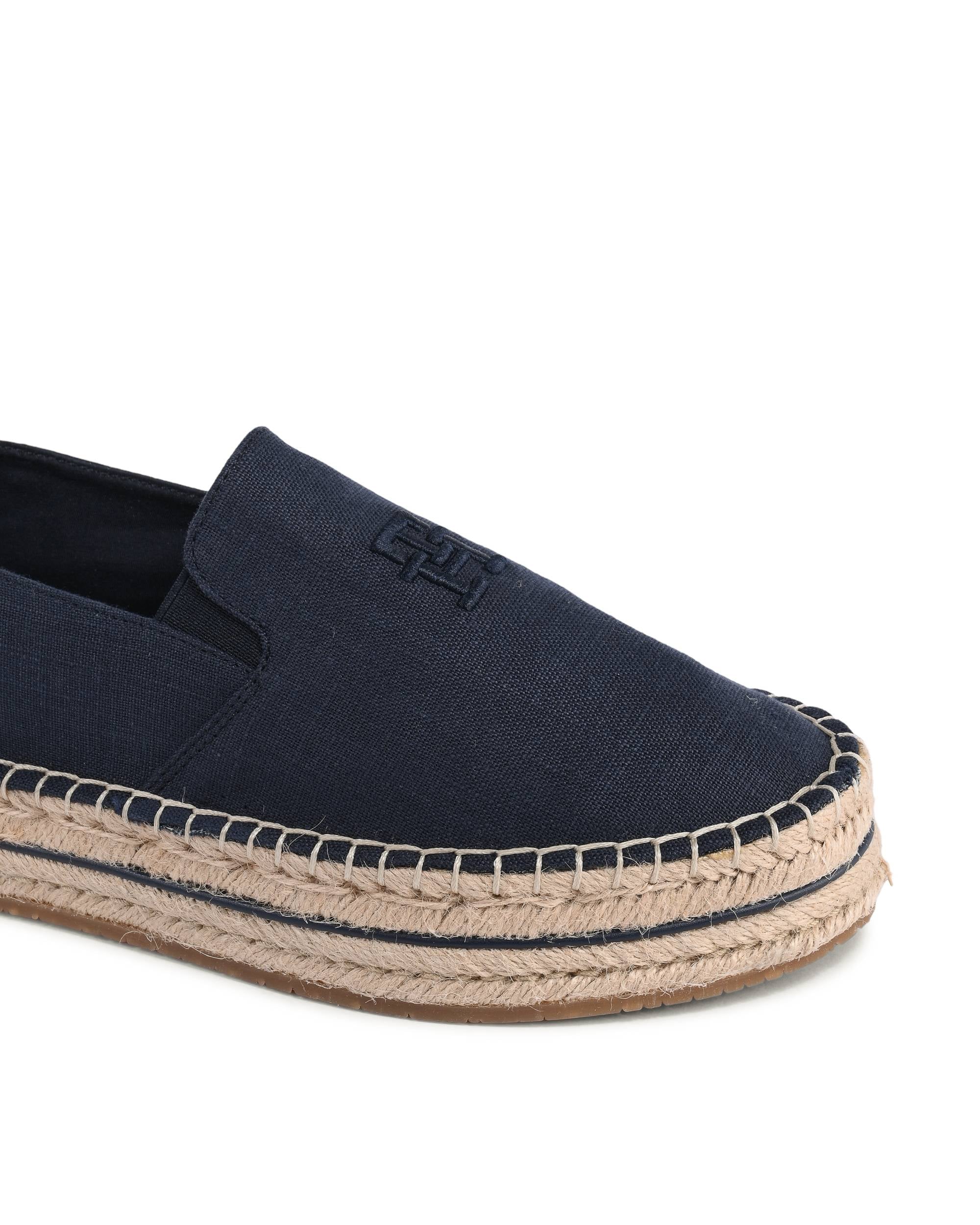 Alpargatas Tommy Hilfiger para mujer azules FW0FW07696DW6